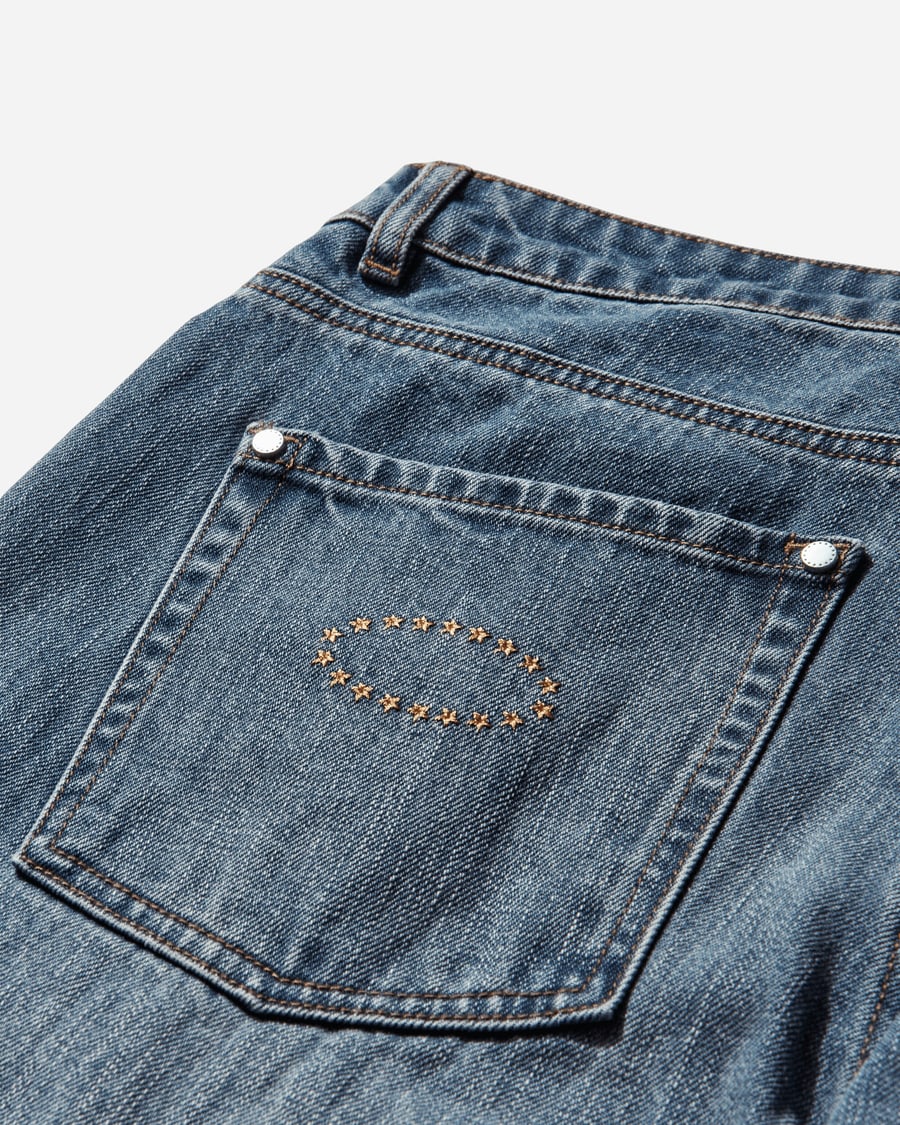 AFB Street Straight Pants Indigo, view 3