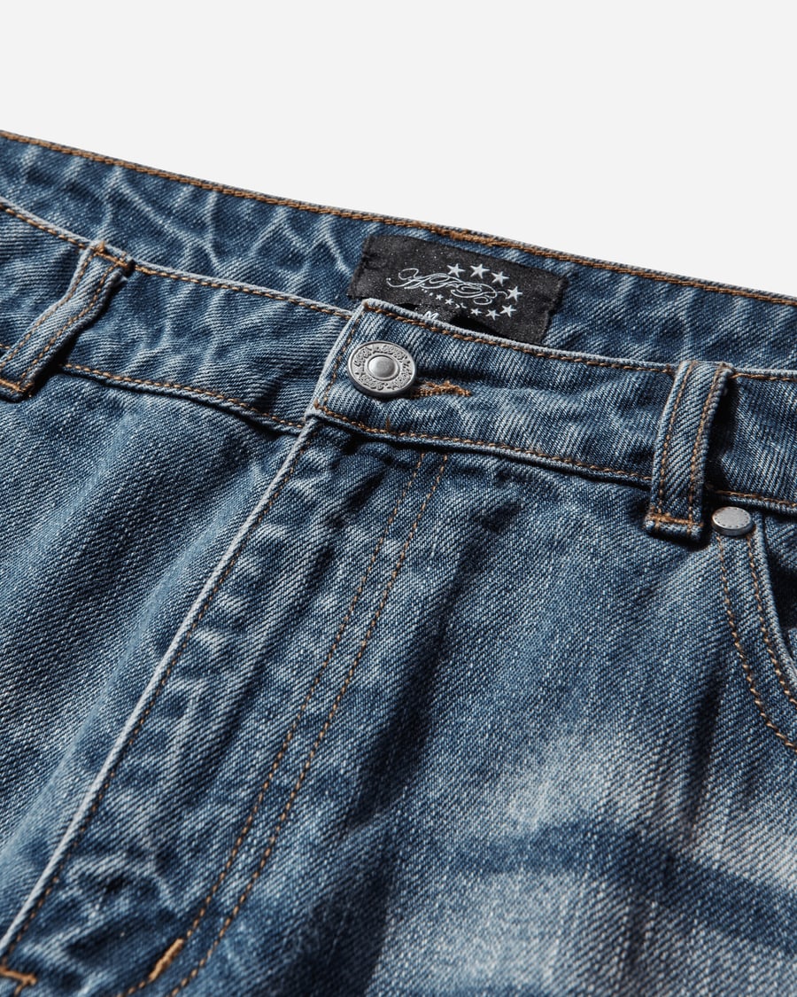 AFB Street Straight Pants Indigo, view 4