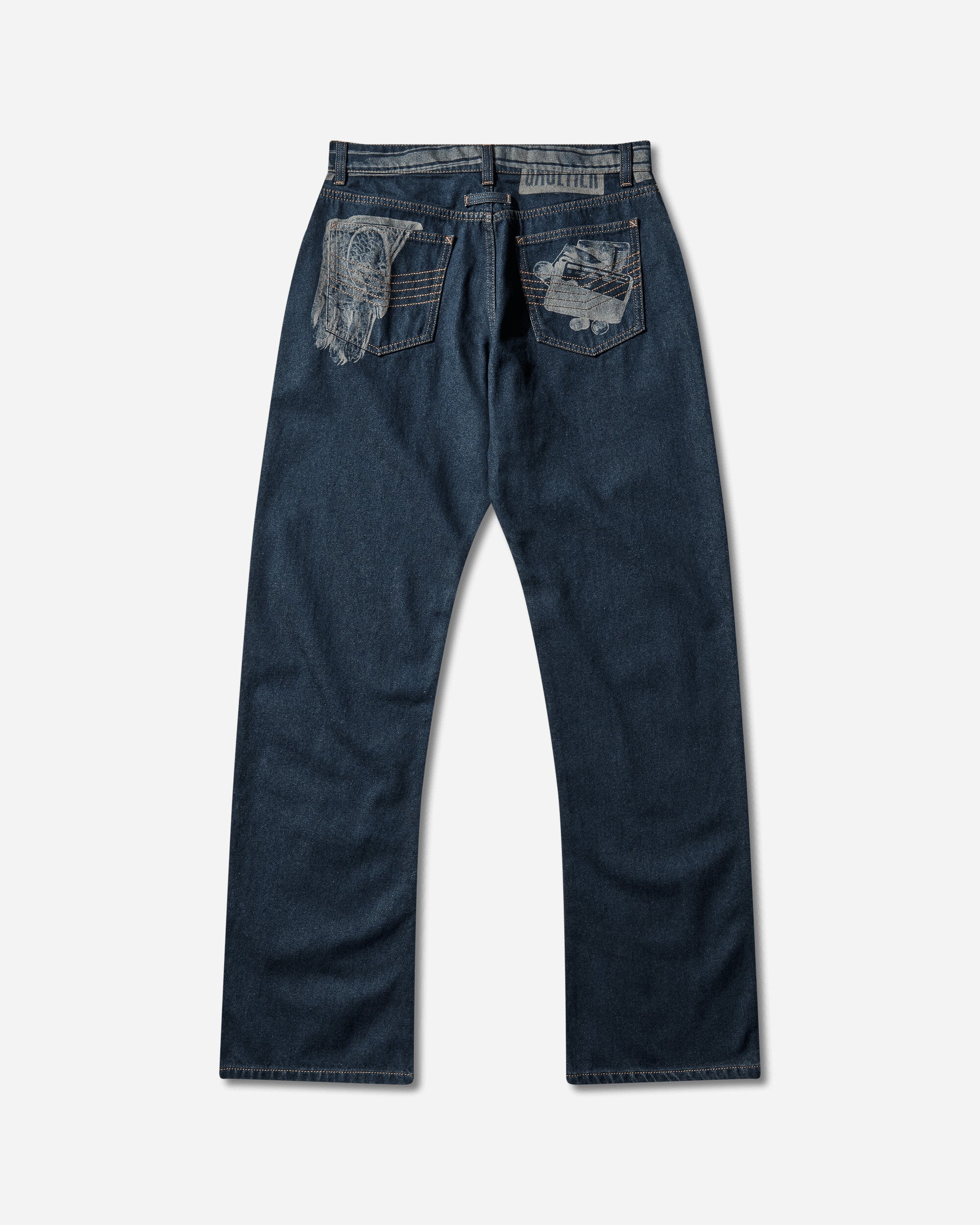 Jean Paul Gaultier Women's Trompe L'œil Jeans Indigo, view 2
