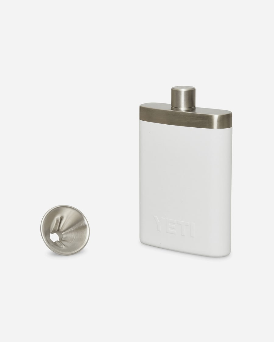 YETI Rambler Flask White, view 4