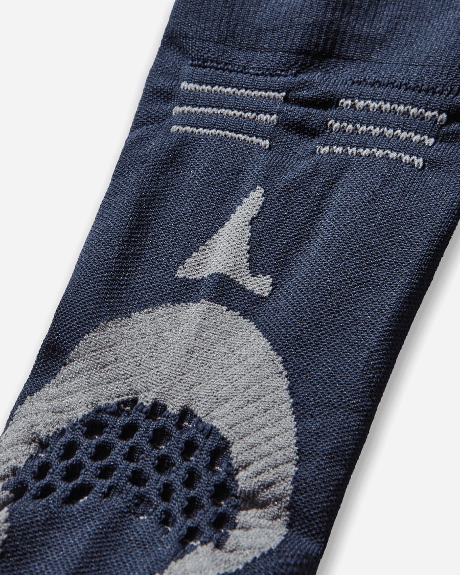 ROA Mental Athletic Bones Mid Socks Purple, view 3