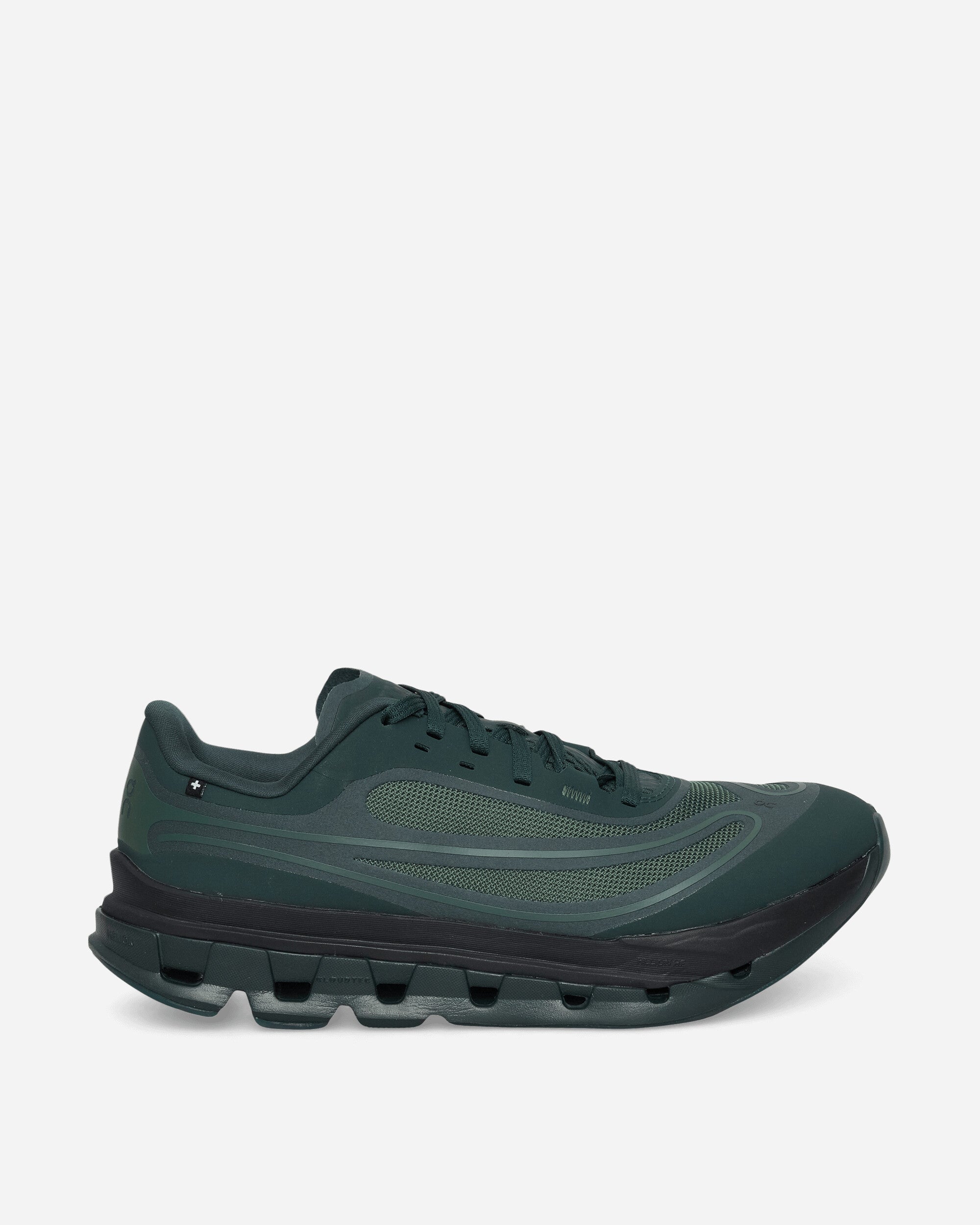 On Men's IKON Cloudflow 5 AD Sneakers Obsidian / Evergreen