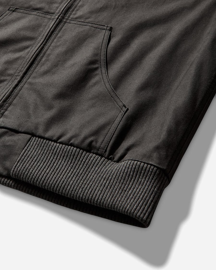 Chito Men's Work Jacket Washed Black, view 4