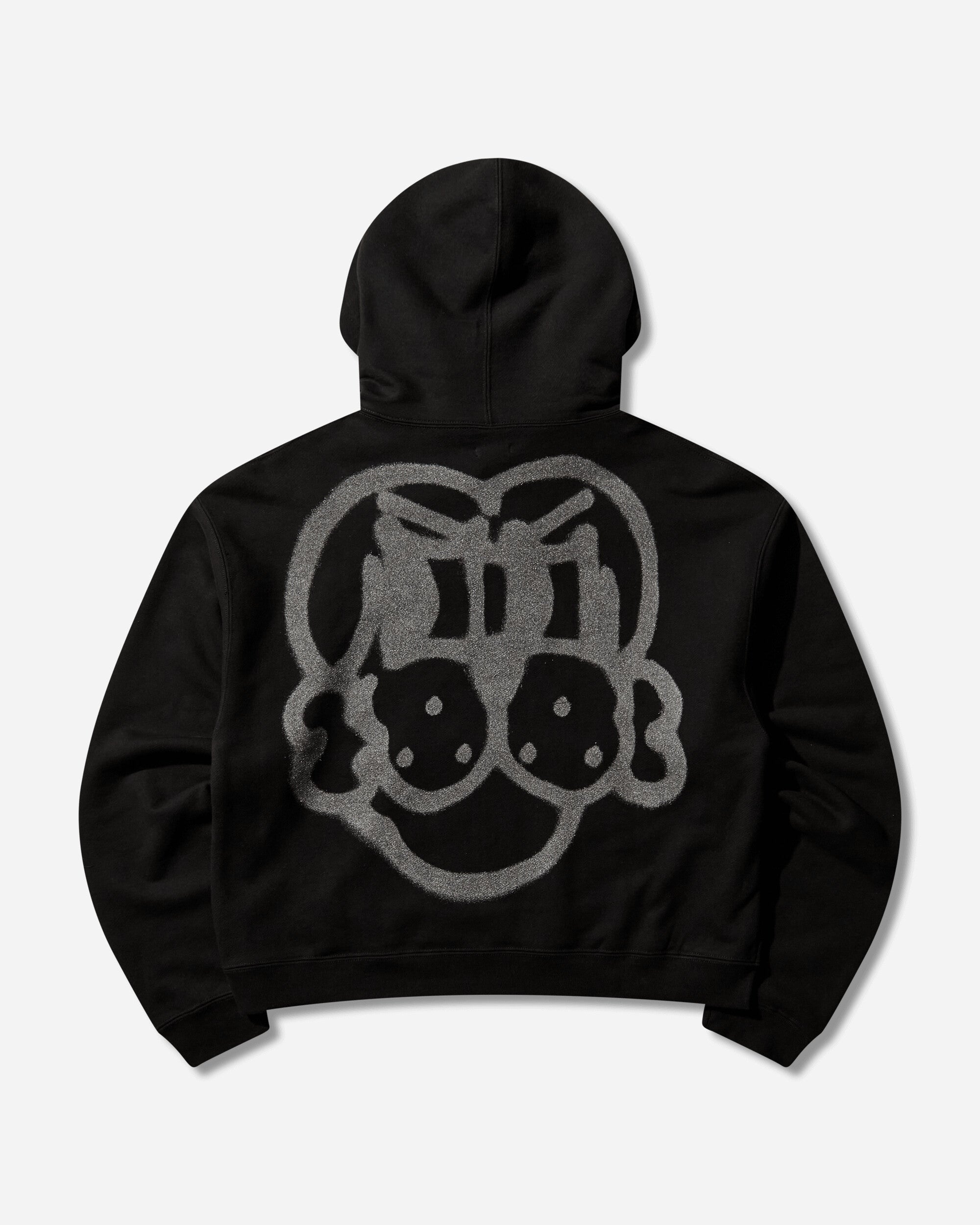 Chito Men's Reflective Finesse Pup Hoodie Black, view 2