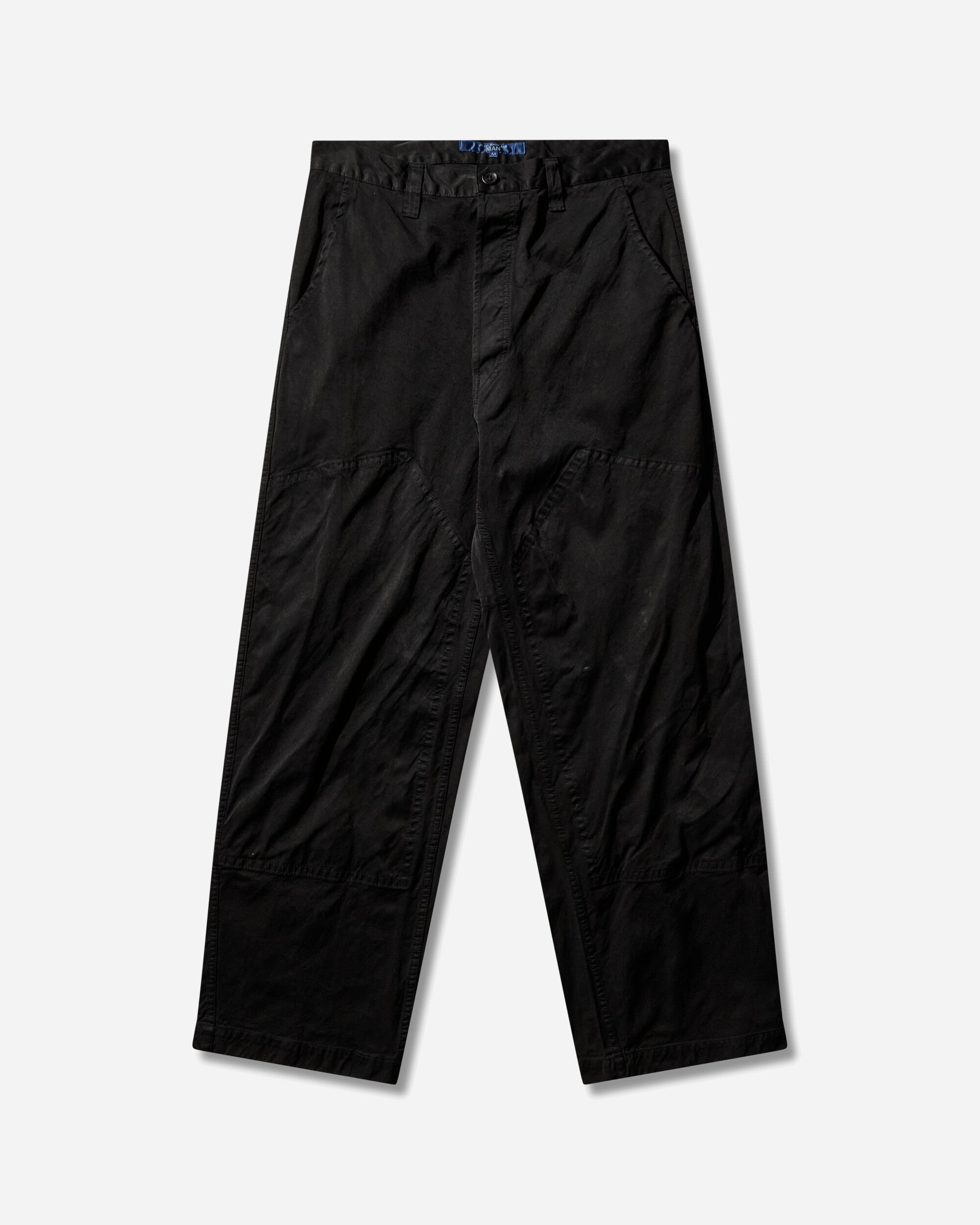 Junya Watanabe MAN Men's Garment Dyed Nylon Pants Black