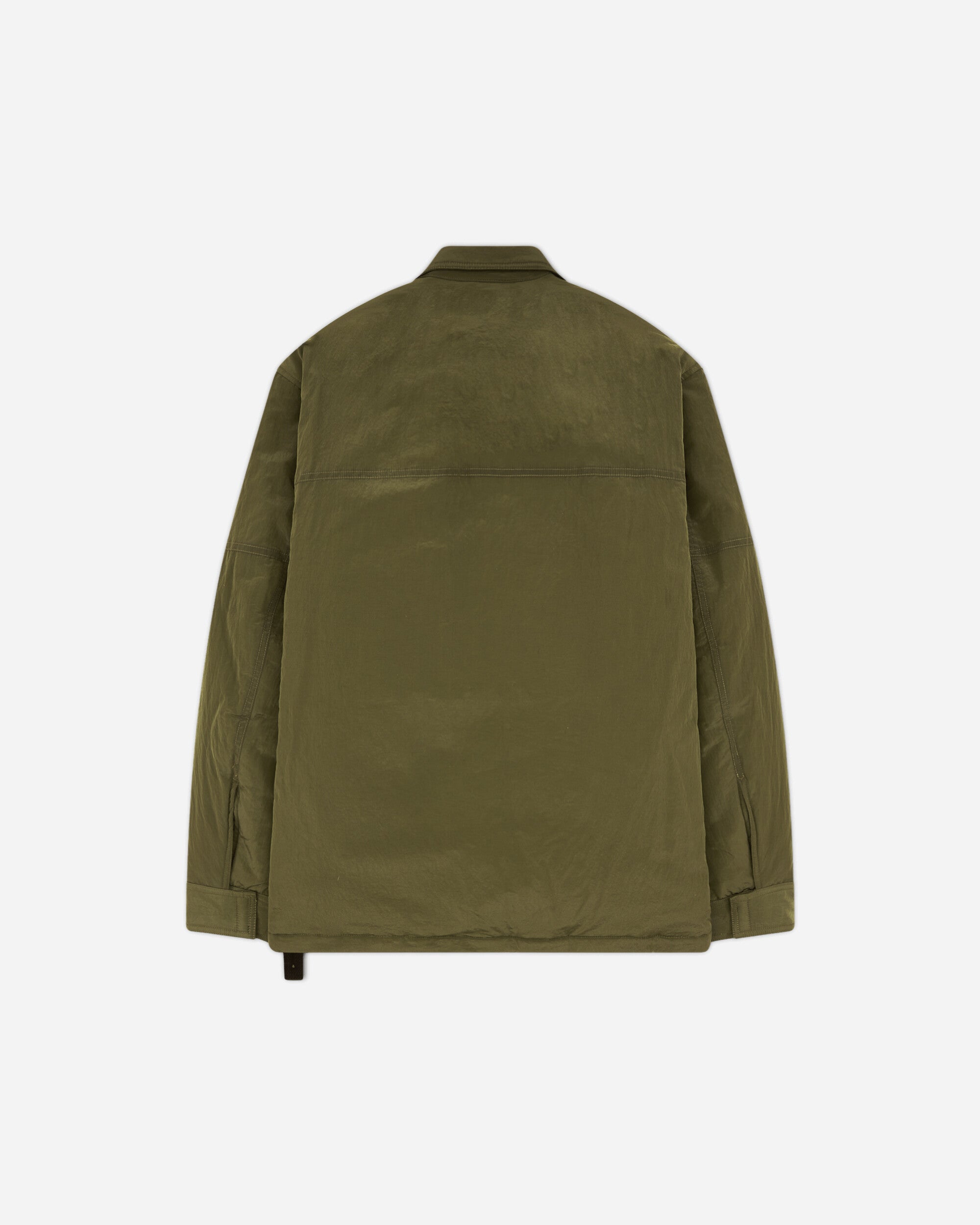 OAMC Peacemaker Men's Padded Overshirt Military Green, view 2