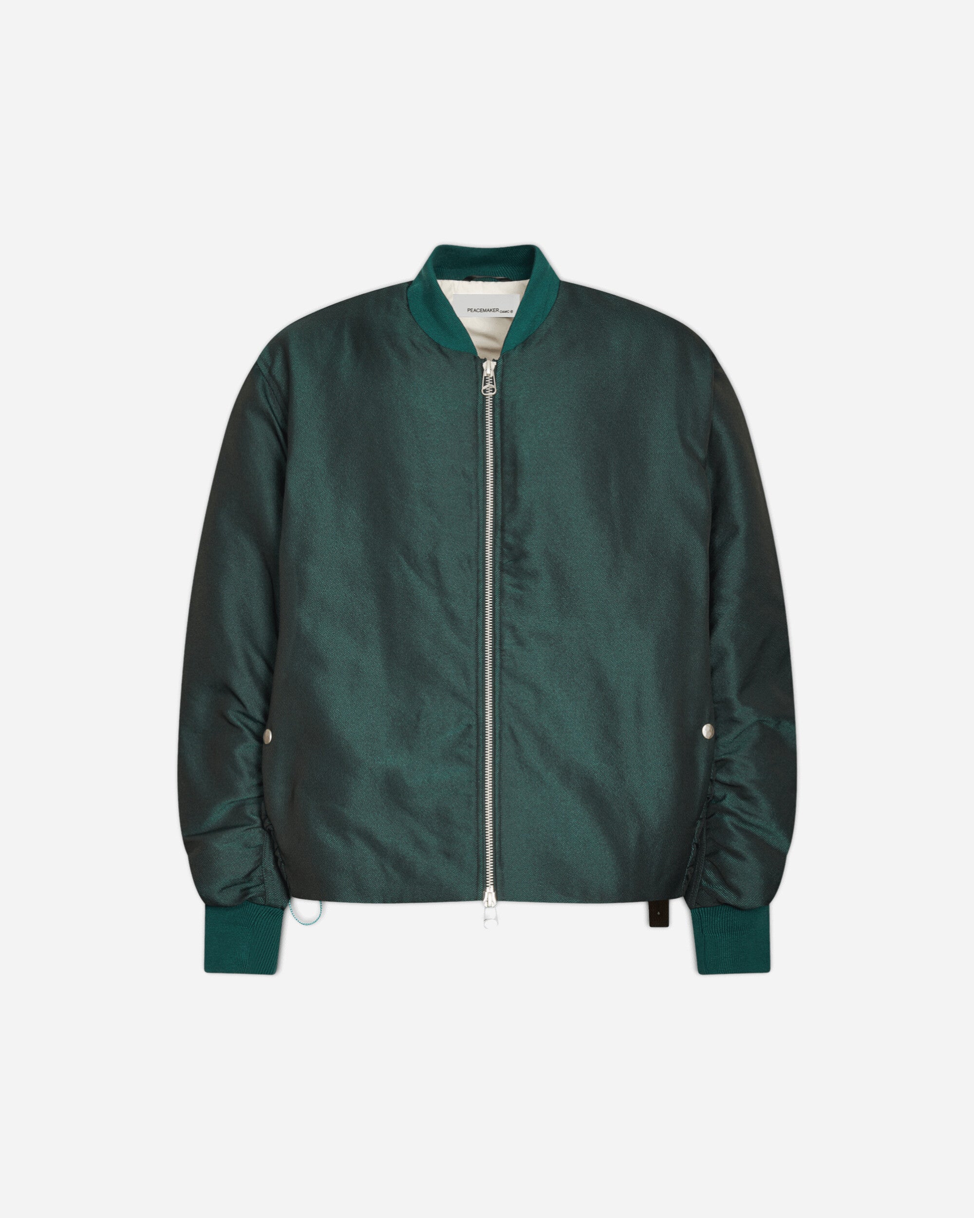 OAMC Peacemaker Men's Minimal Bomber Jacket Dark Green