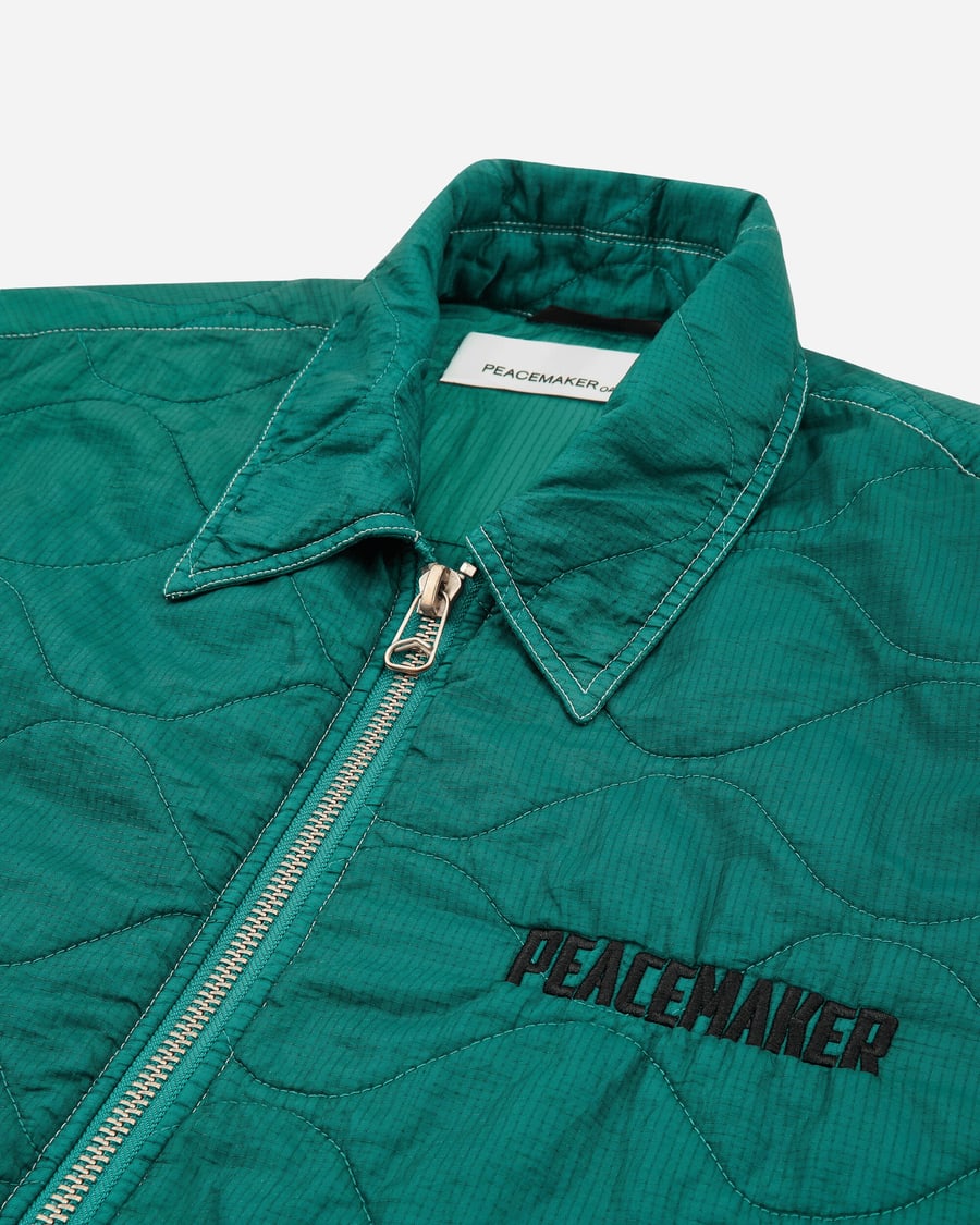 OAMC Peacemaker Men's Combat Overshirt Forest Green, view 3