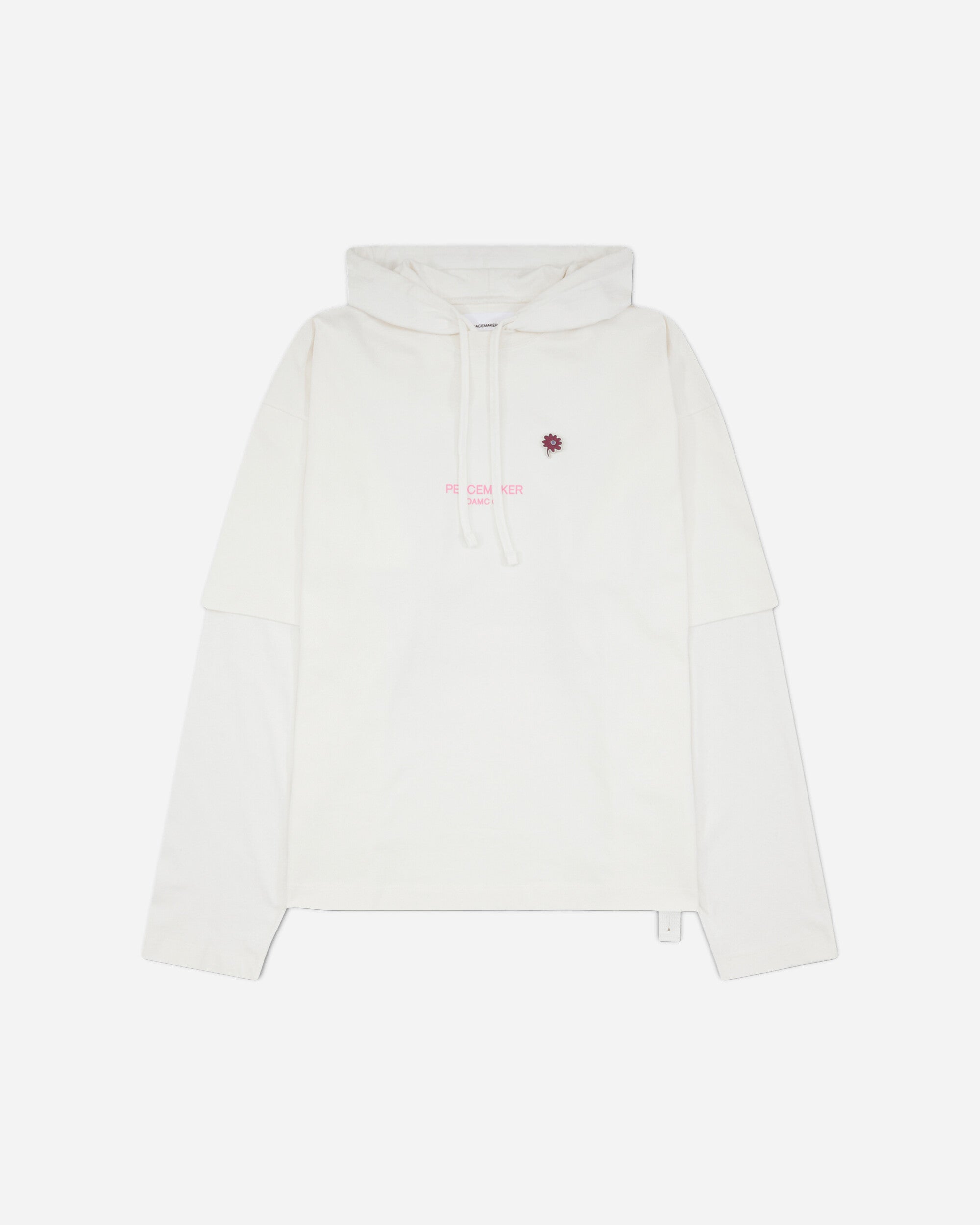 OAMC Peacemaker Men's Dynamo Print Hooded T-Shirt White