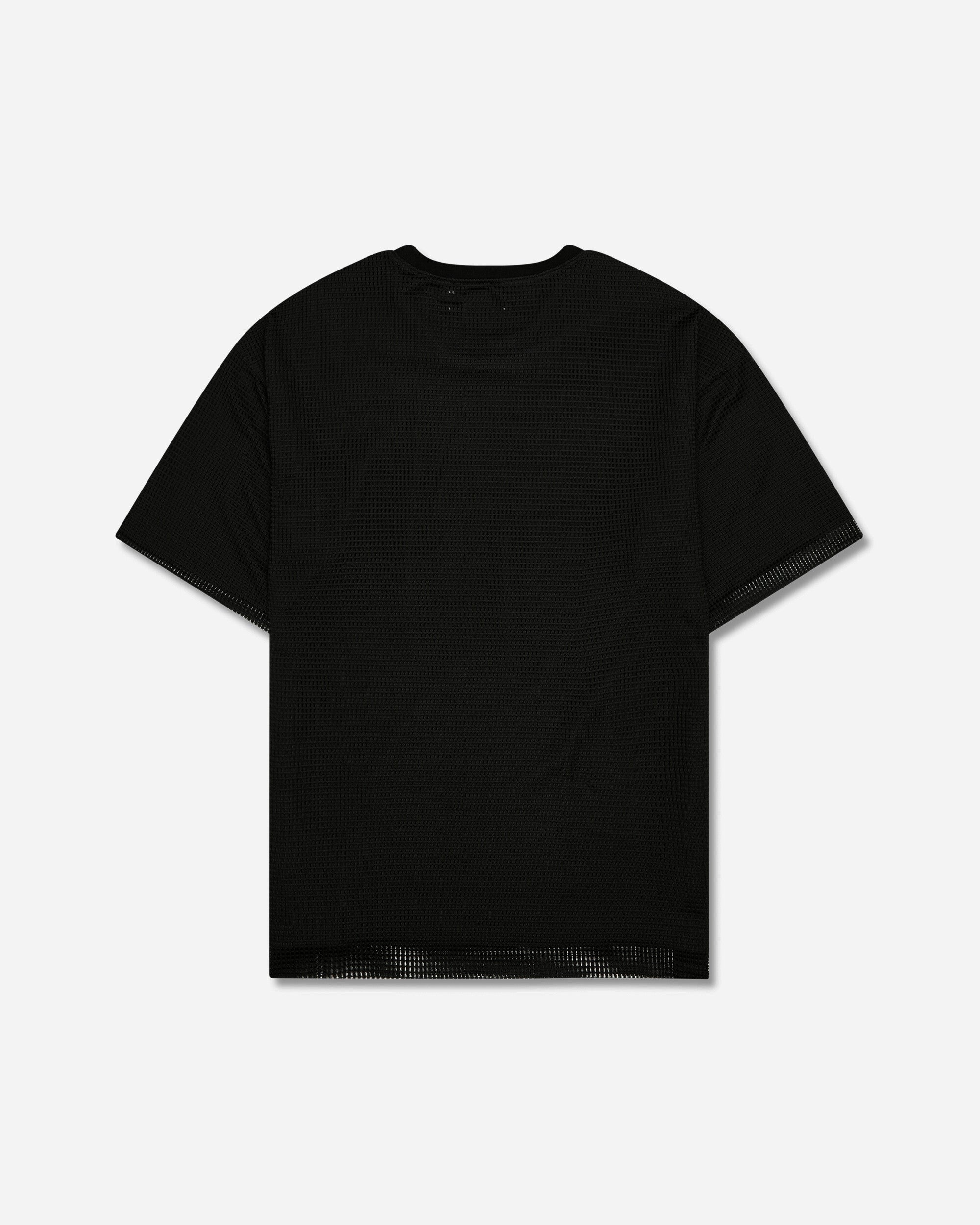 OAMC Peacemaker Men's Mesh Layer T-Shirt Black, view 2