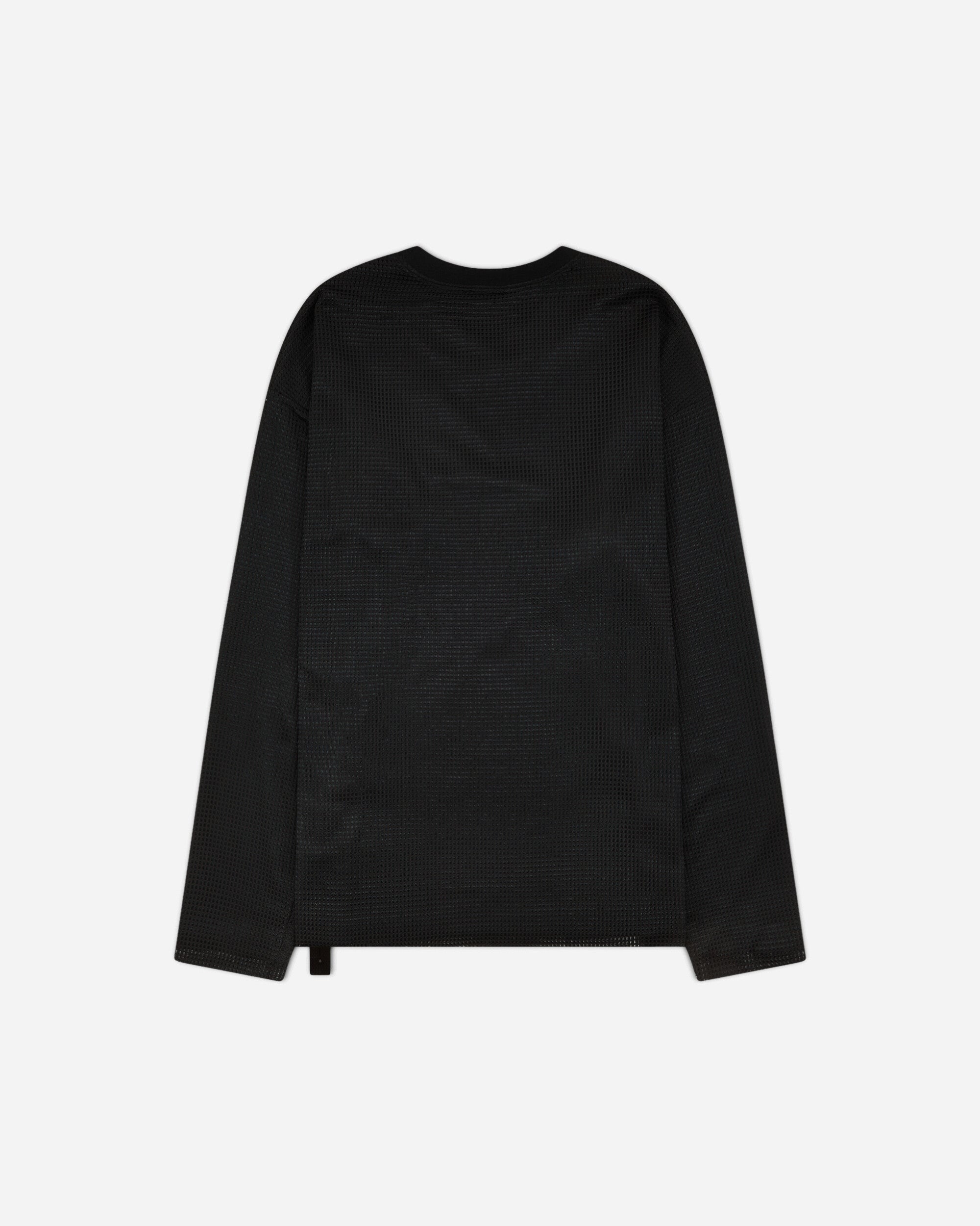 OAMC Peacemaker Mesh Layer Longsleeve T-Shirt Black, view 2