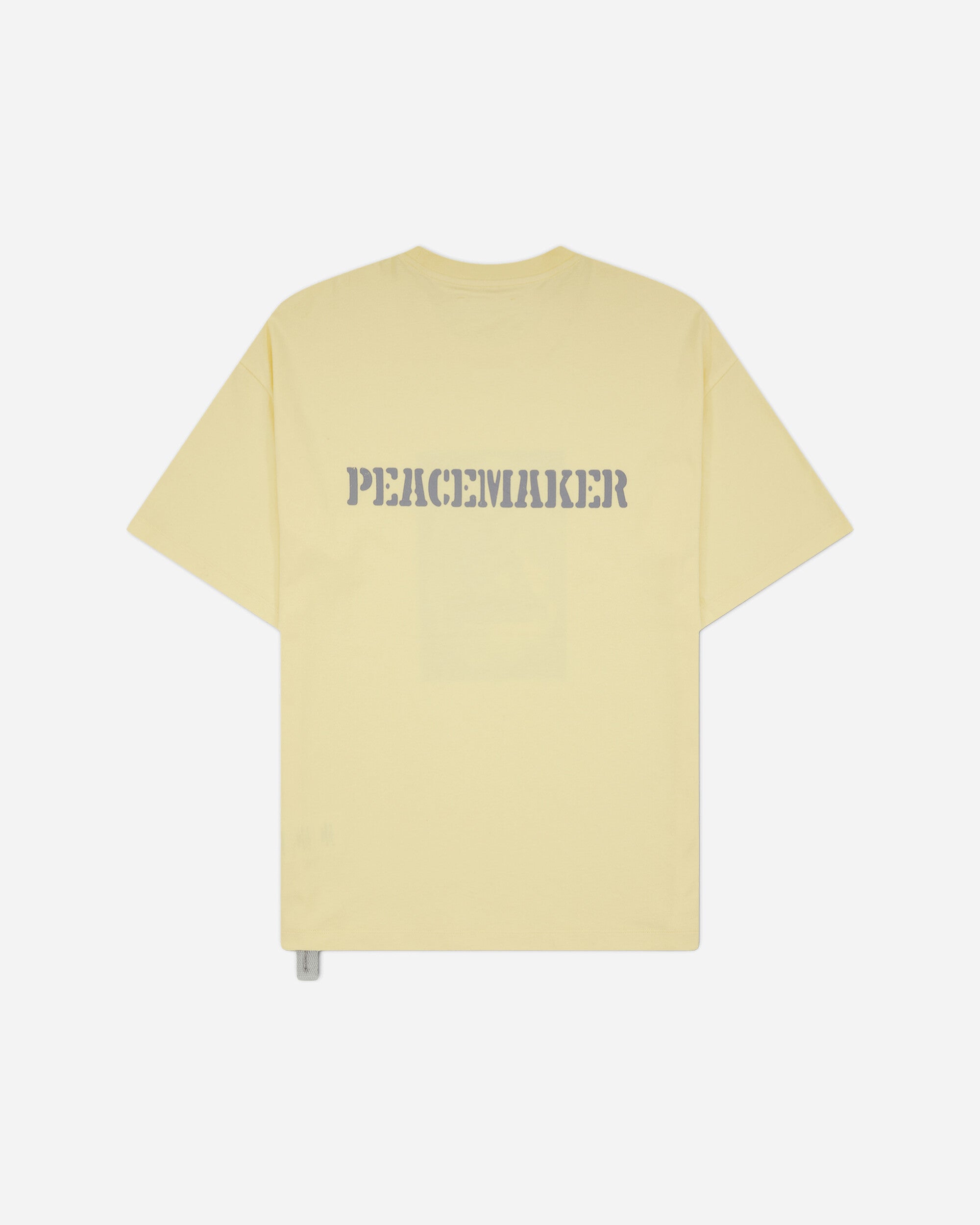 OAMC Peacemaker Men's Dynamo Print Loose Fit T-Shirt Light Yellow, view 2