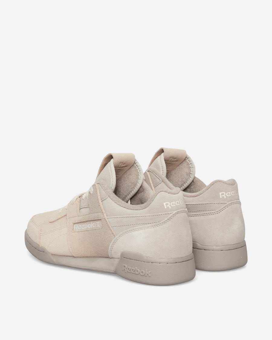 Reebok Workout Plus OG Sneakers Oat Gradient Suede, view 4