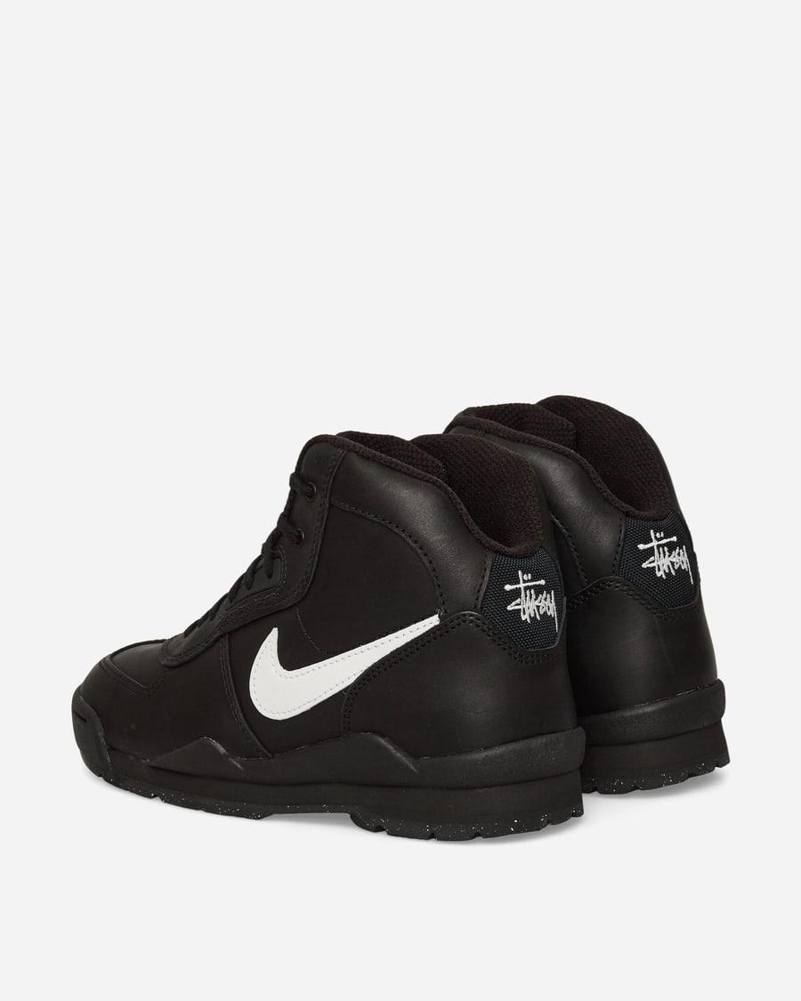 Nike Stüssy Baltoro Sneakers Black / White, view 4