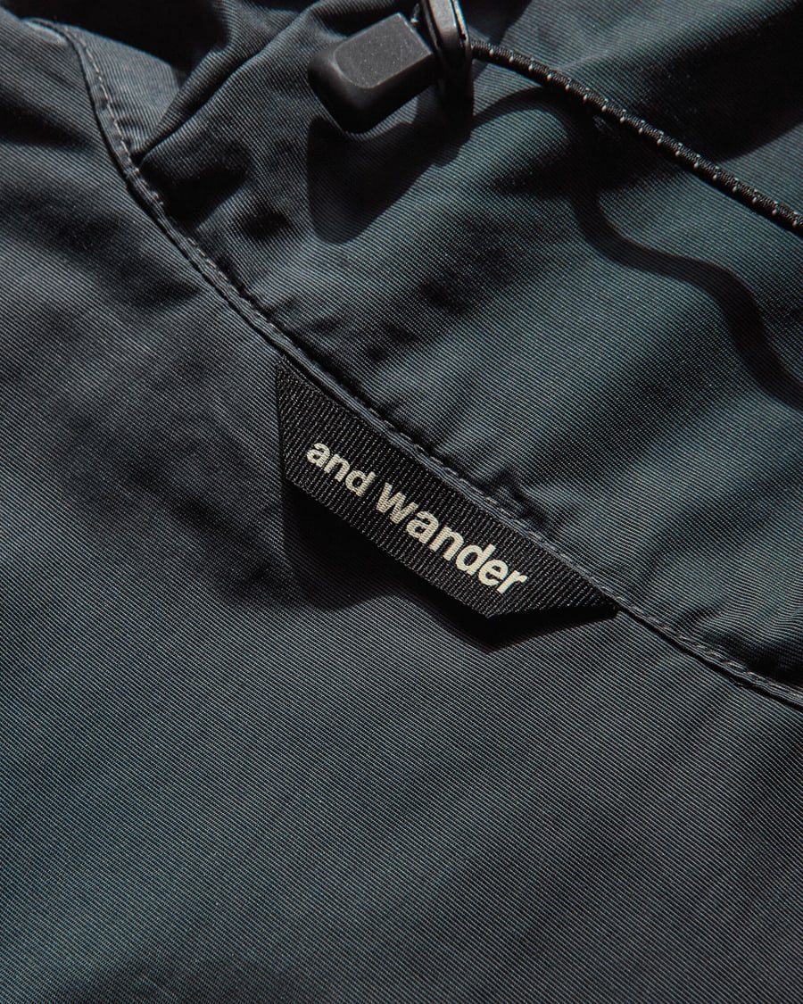 and wander Men's Stretch Shell Jacket Dark Gray, view 3