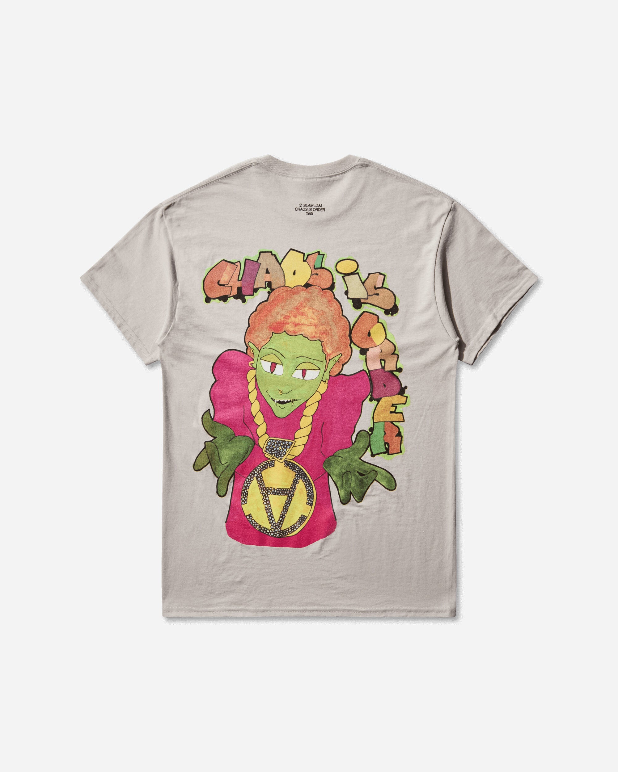 Slam Jam Andre Thompson T-Shirt Grey, view 2