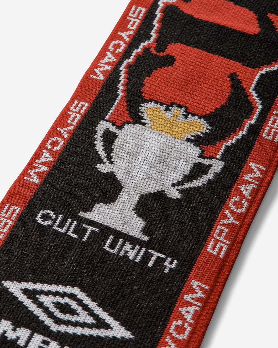 Umbro Cult Unity Scarf Black / Red, view 5