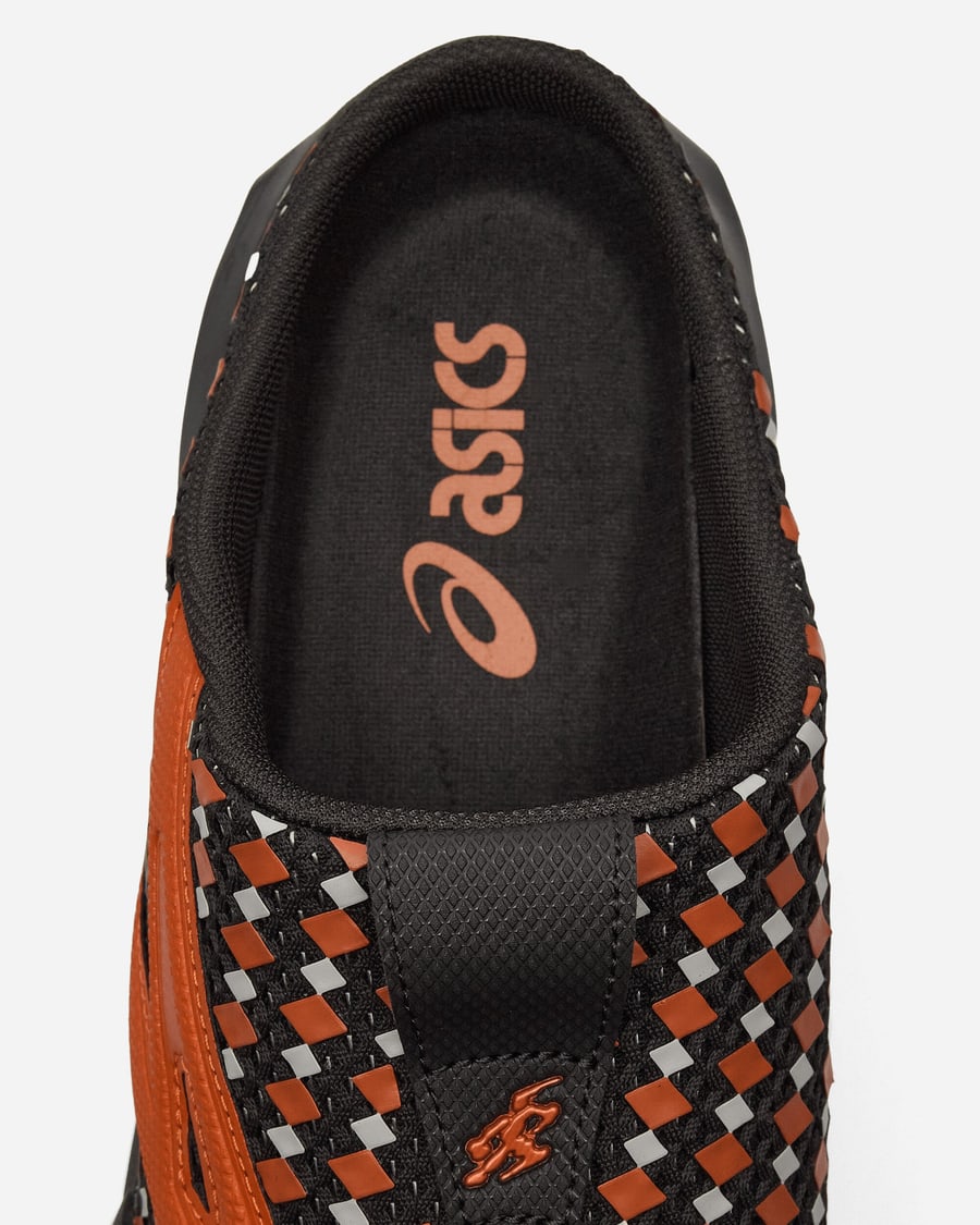 Asics Novalis GEL-Styrax Sneakers Obsidian Grey / Rust Orange, view 6