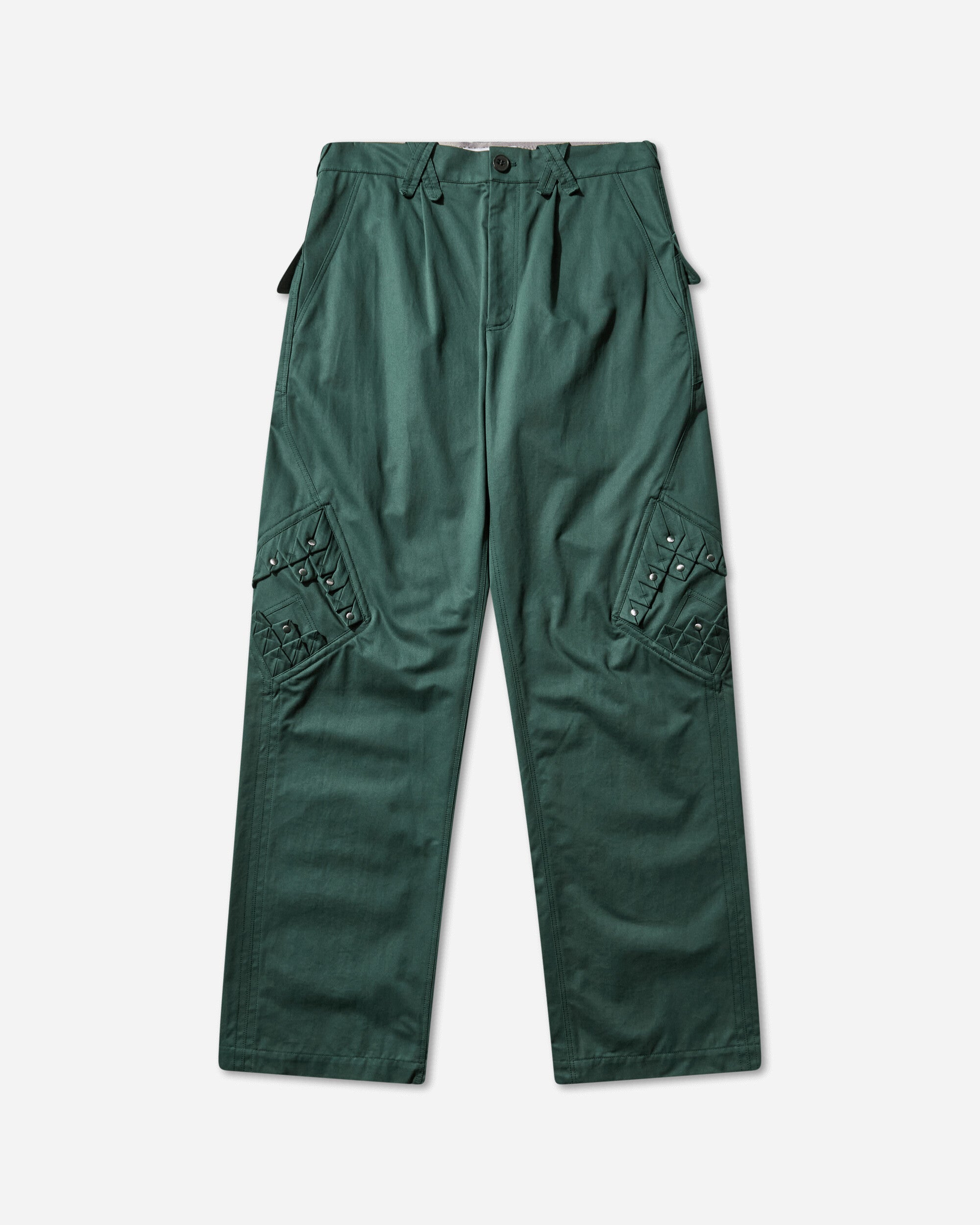 Kiko Kostadinov Men's Estike Trousers Spruce Green