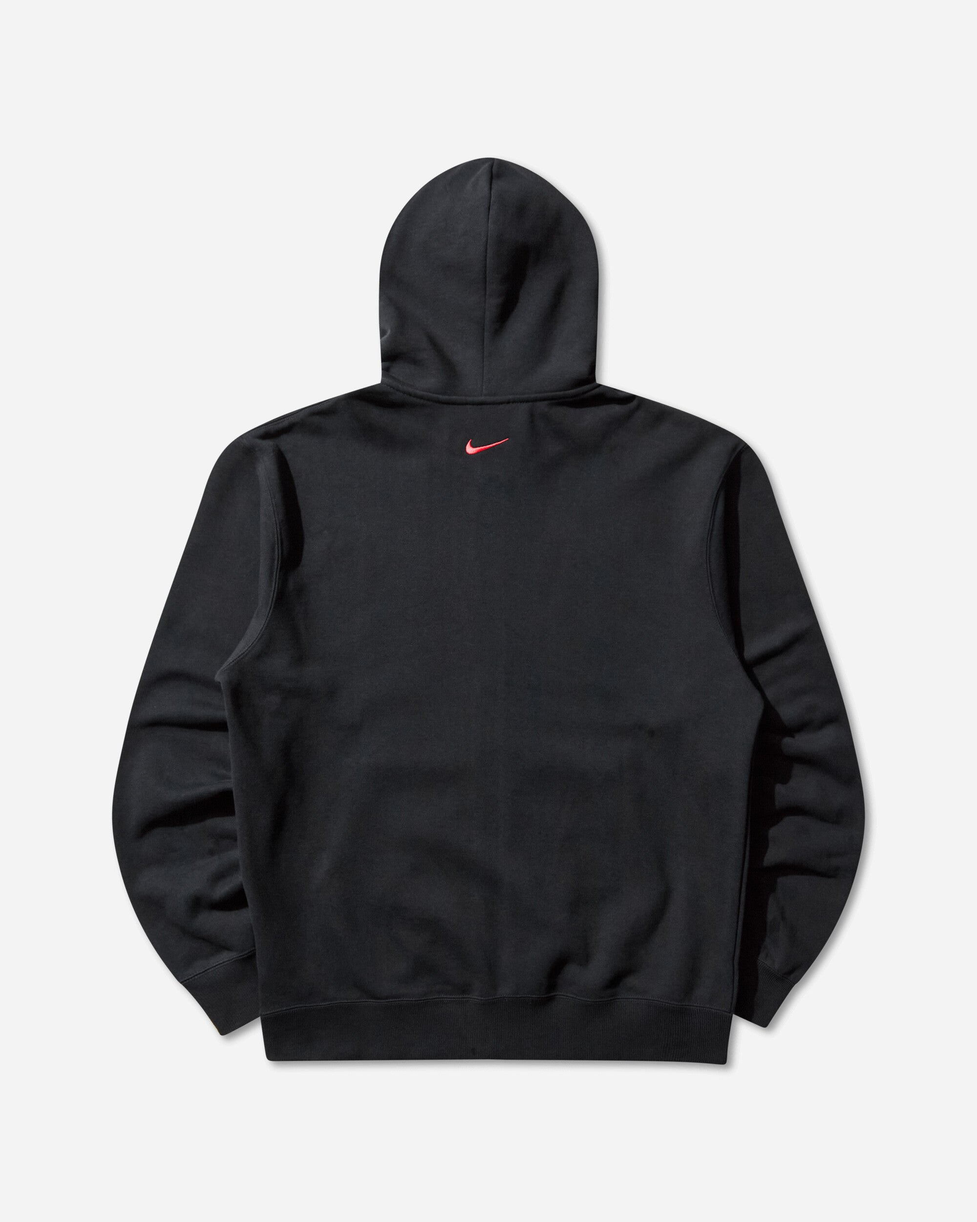 Nike Jordan Men's Awake NY Full-Zip Fleece Hoodie Black / University Red, view 2