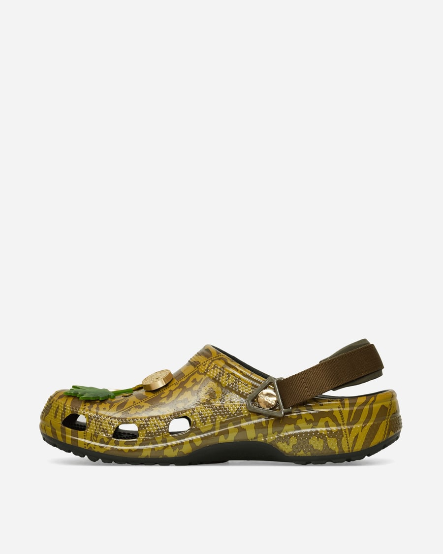 Crocs Aries Classic Clogs Dark Algae, view 3