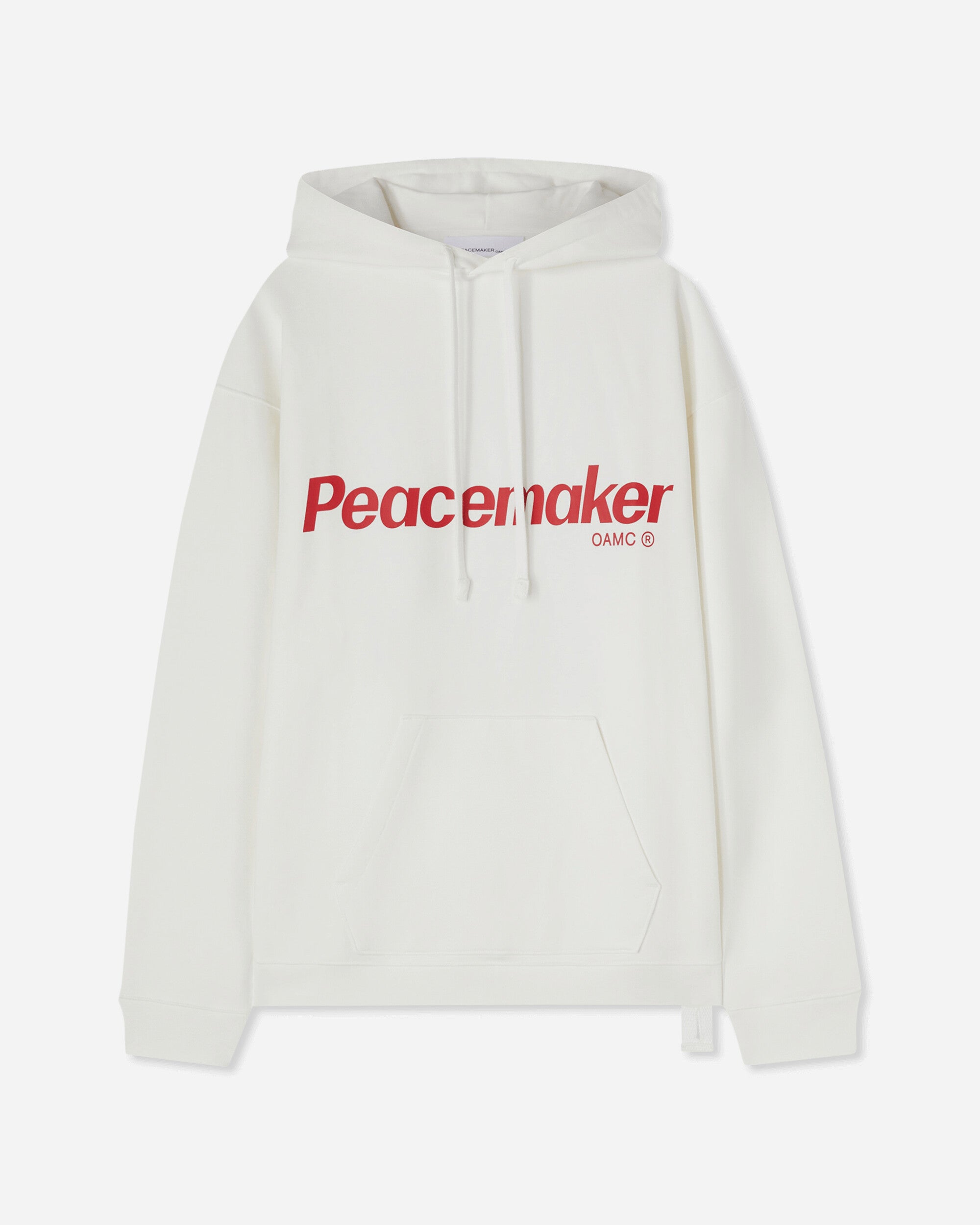 OAMC Peacemaker Men's Flower Loose Fit Hoodie Snow White