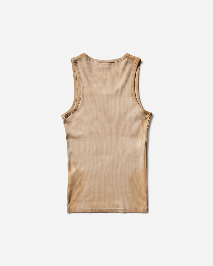 La Maskarade Women's Dirty Tank Top White, view 2