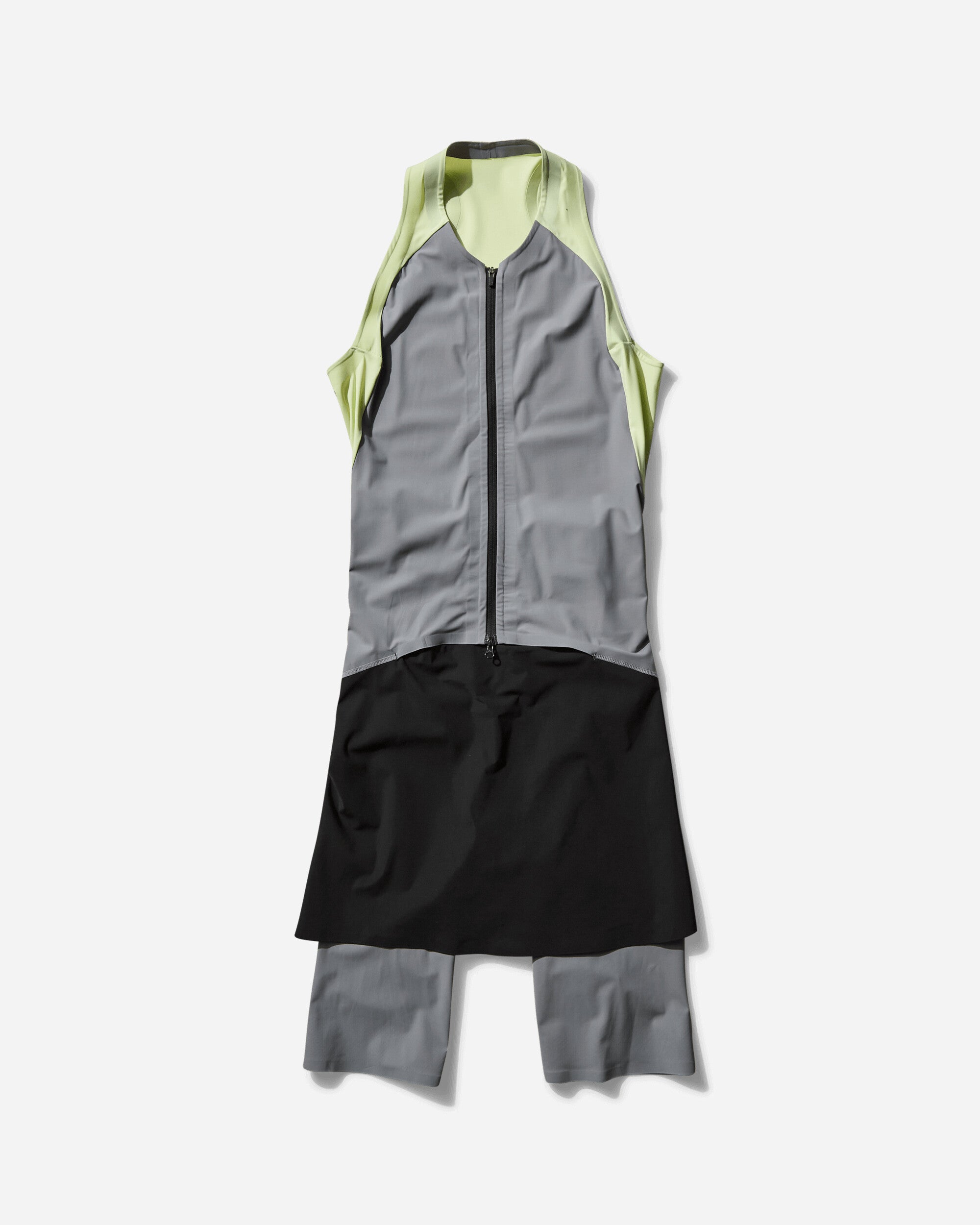 Johanna Parv Women's Sprint Dress Lime Cream / Grey