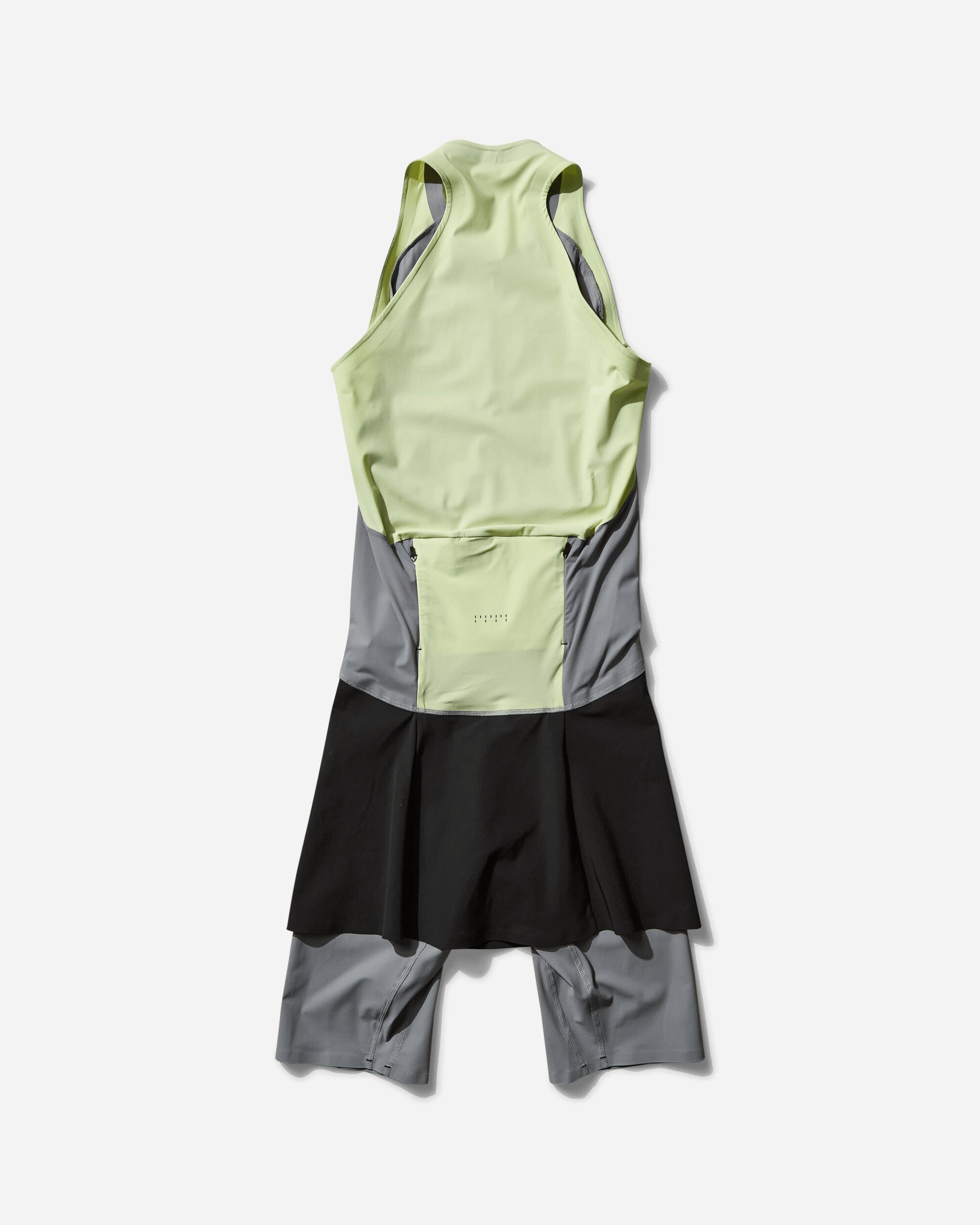 Johanna Parv Women's Sprint Dress Lime Cream / Grey, view 2