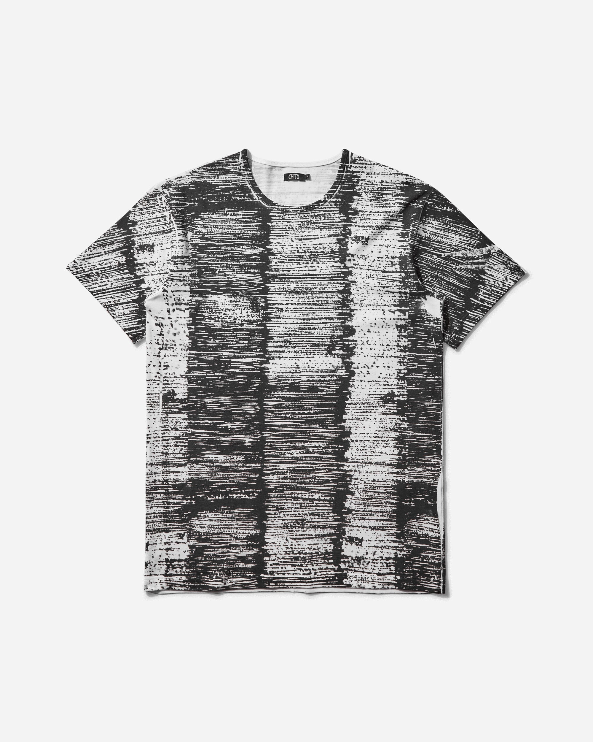 Chito Men's Knock Out Pup T-Shirt Black / White