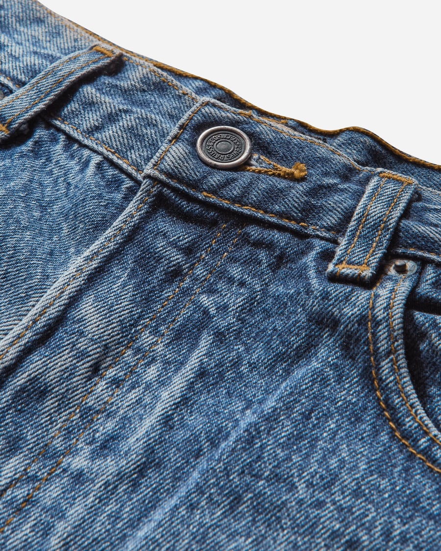 Pezze Vintage Women's Silver Tab Deadstock Jeans Blue, view 3