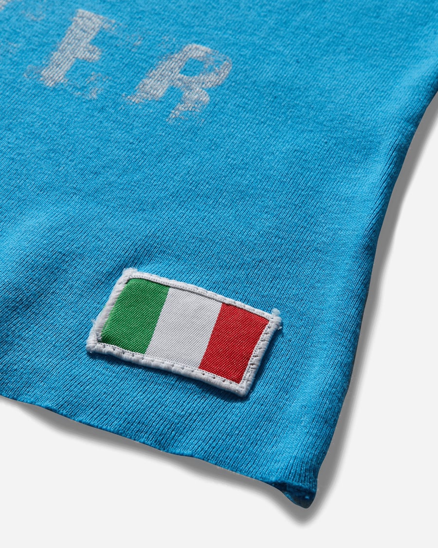 Pezze Vintage Women's Italia Soccer Top Blue, view 3
