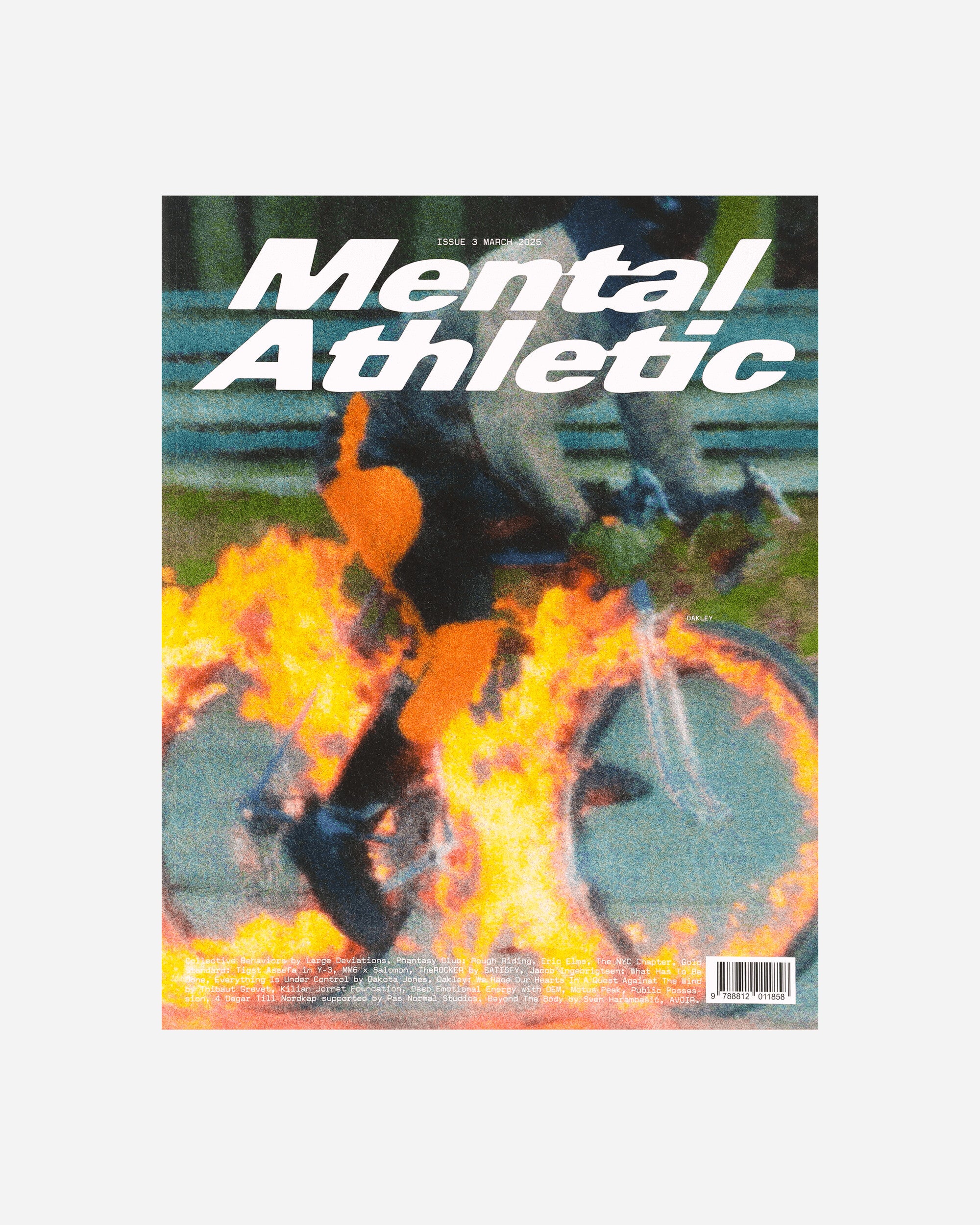 Mental Athletic Issue 3 Oakley Cover