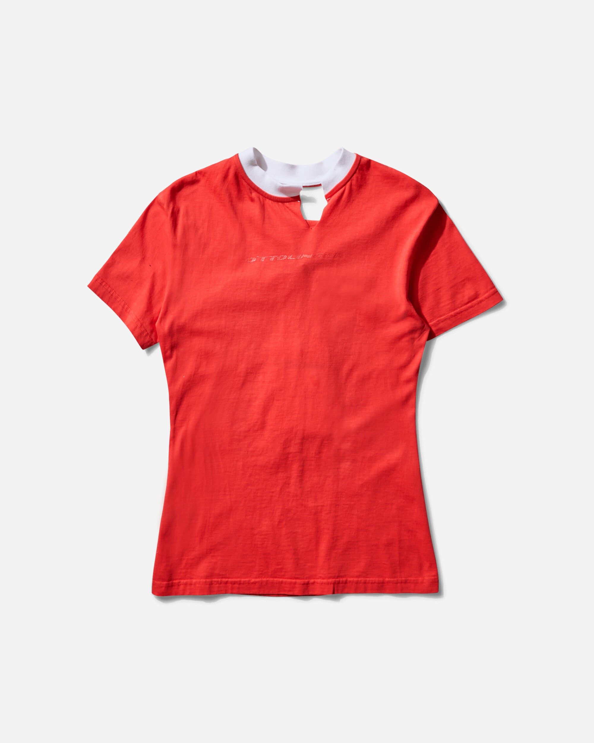 Ottolinger Women's Cut Out T-Shirt Red