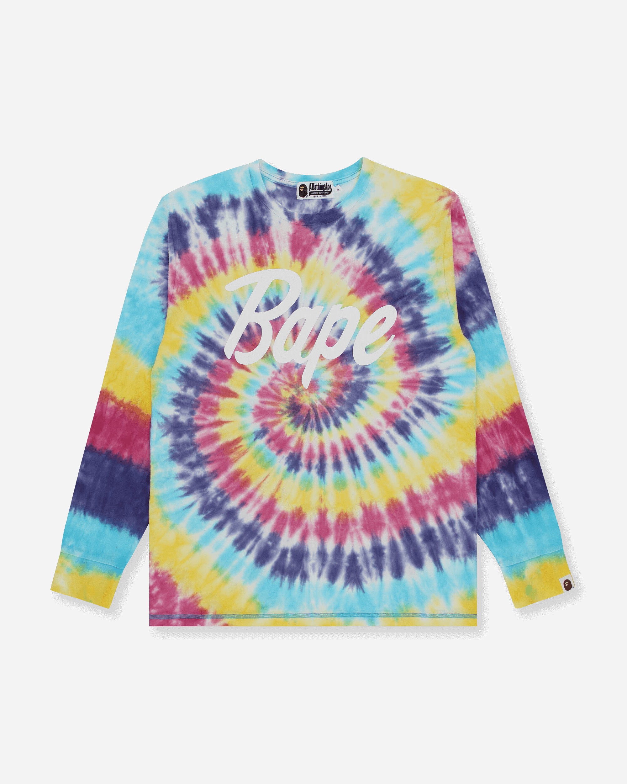 A Bathing Ape Men's Bape Tie Dye T-Shirt Multicolor
