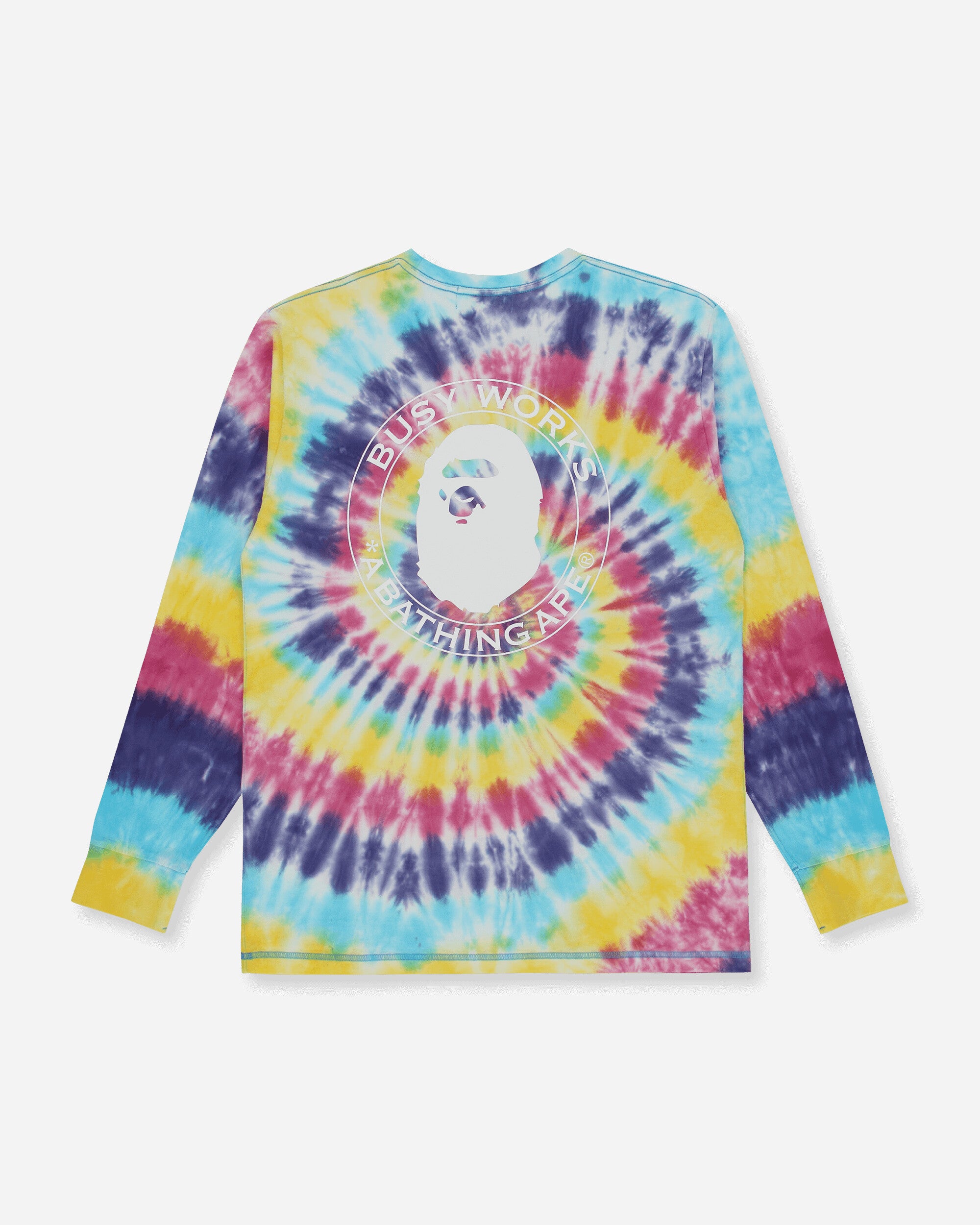 A Bathing Ape Men's Bape Tie Dye T-Shirt Multicolor, view 2