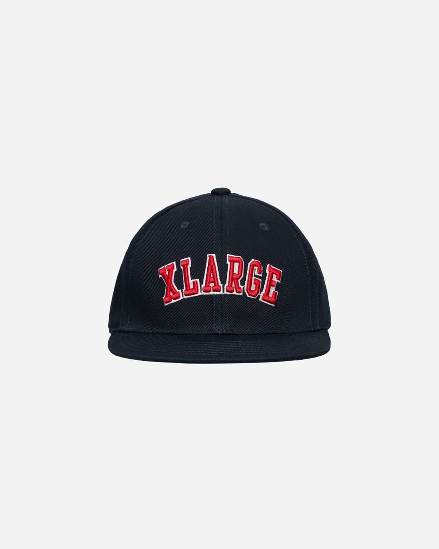 XLARGE Round Logo Snapback Cap Navy, view 2