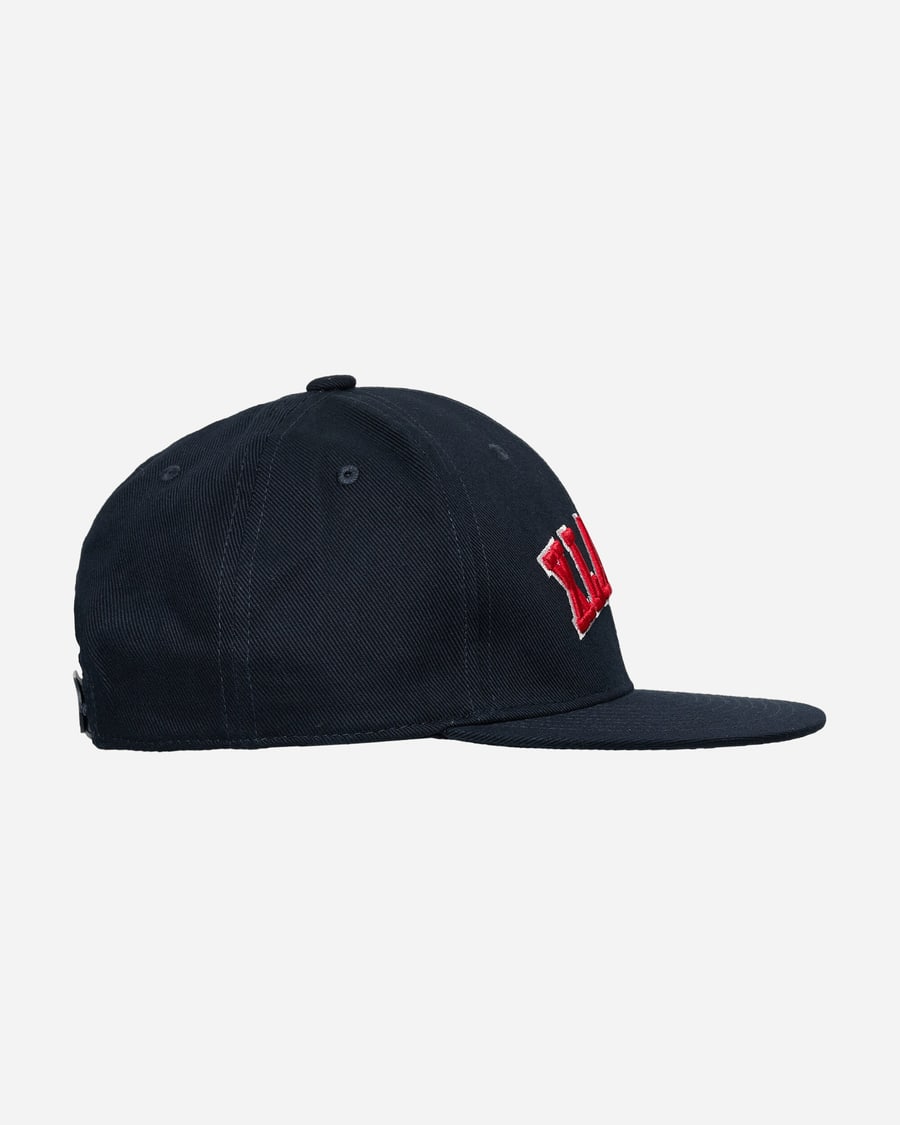 XLARGE Round Logo Snapback Cap Navy, view 5