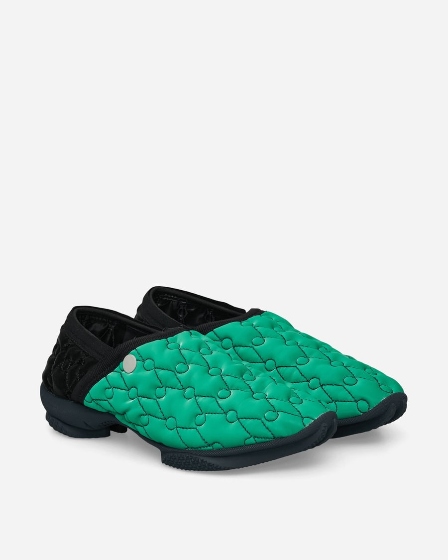 Kiko Kostadinov Men's Solix Slippers Chlorophyll / Ink Black, view 2