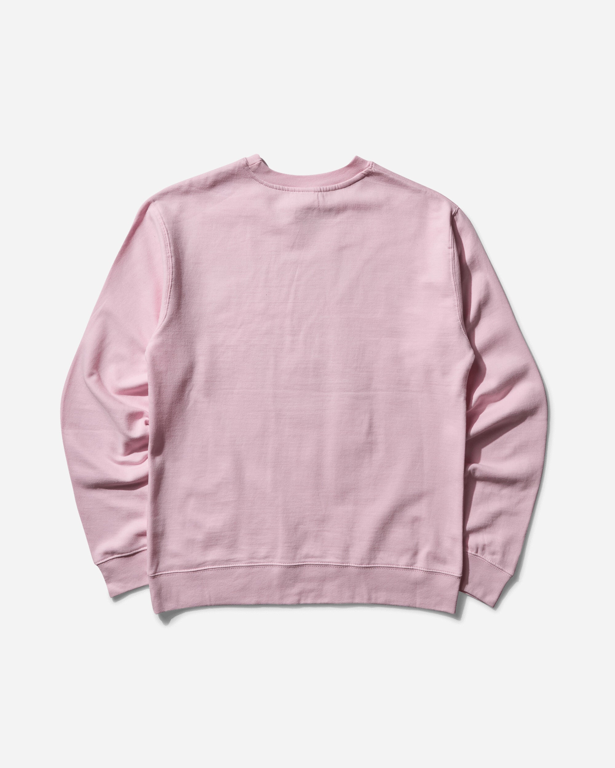 Paradis3 Men's Smiley Jesus Crewneck Sweatshirt Pink, view 2