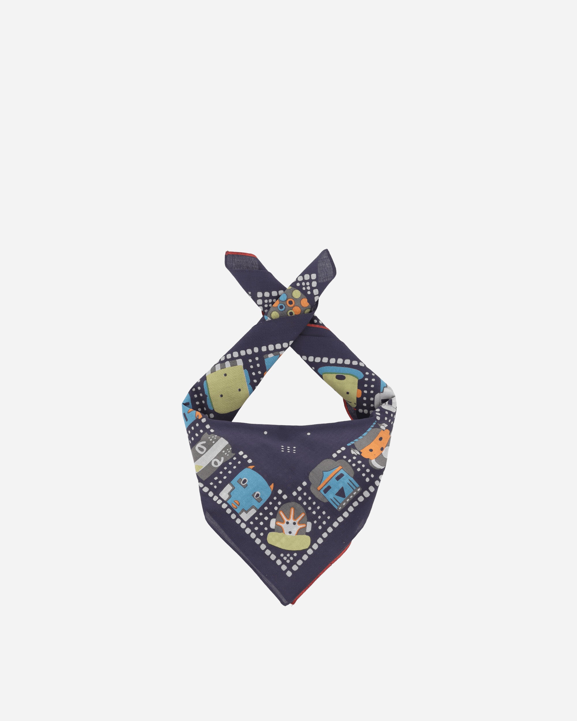 KAPITAL Fastcolor Selvedge Bandana (Kachina) Purple