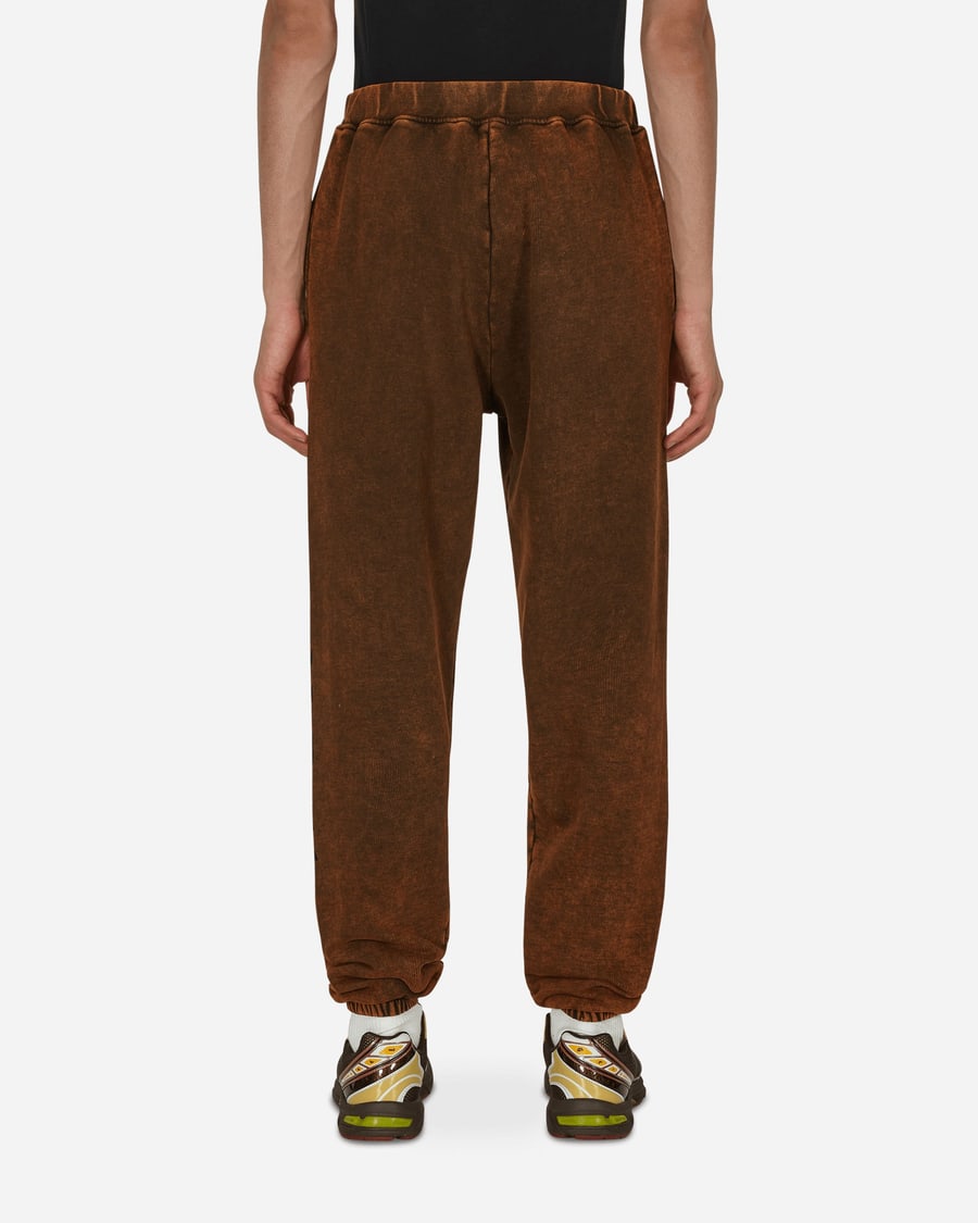 Aries Acid No Problemo Sweatpants Brown, view 3