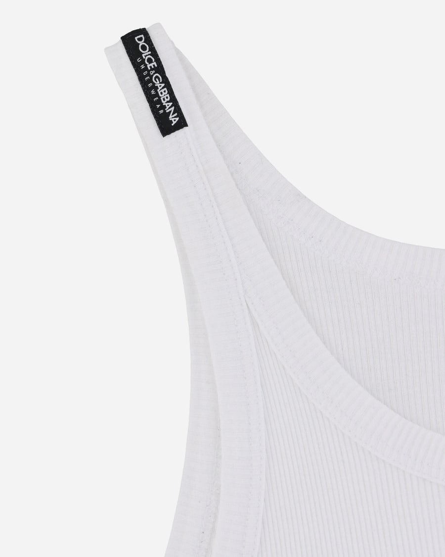 Pezze Vintage Women's Tank Top White, view 3