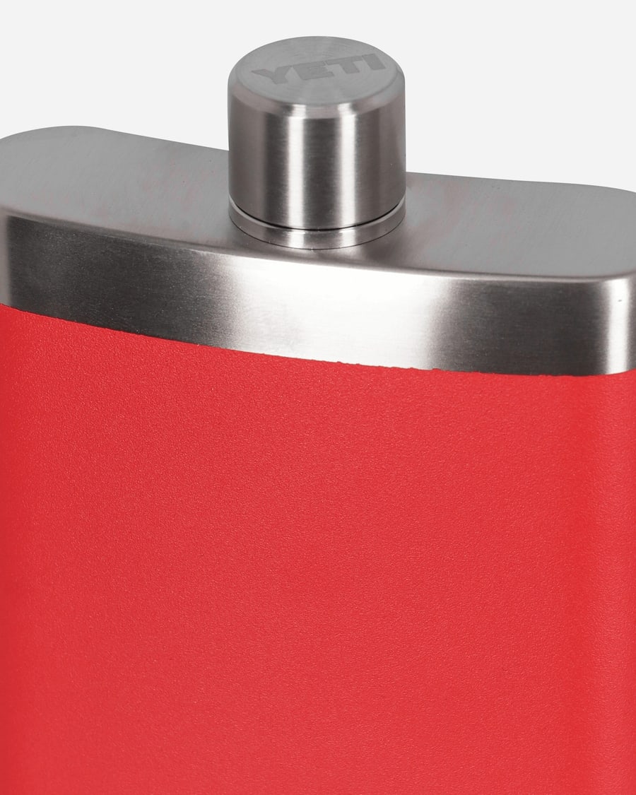 YETI Rambler Flask Rescue Red, view 6