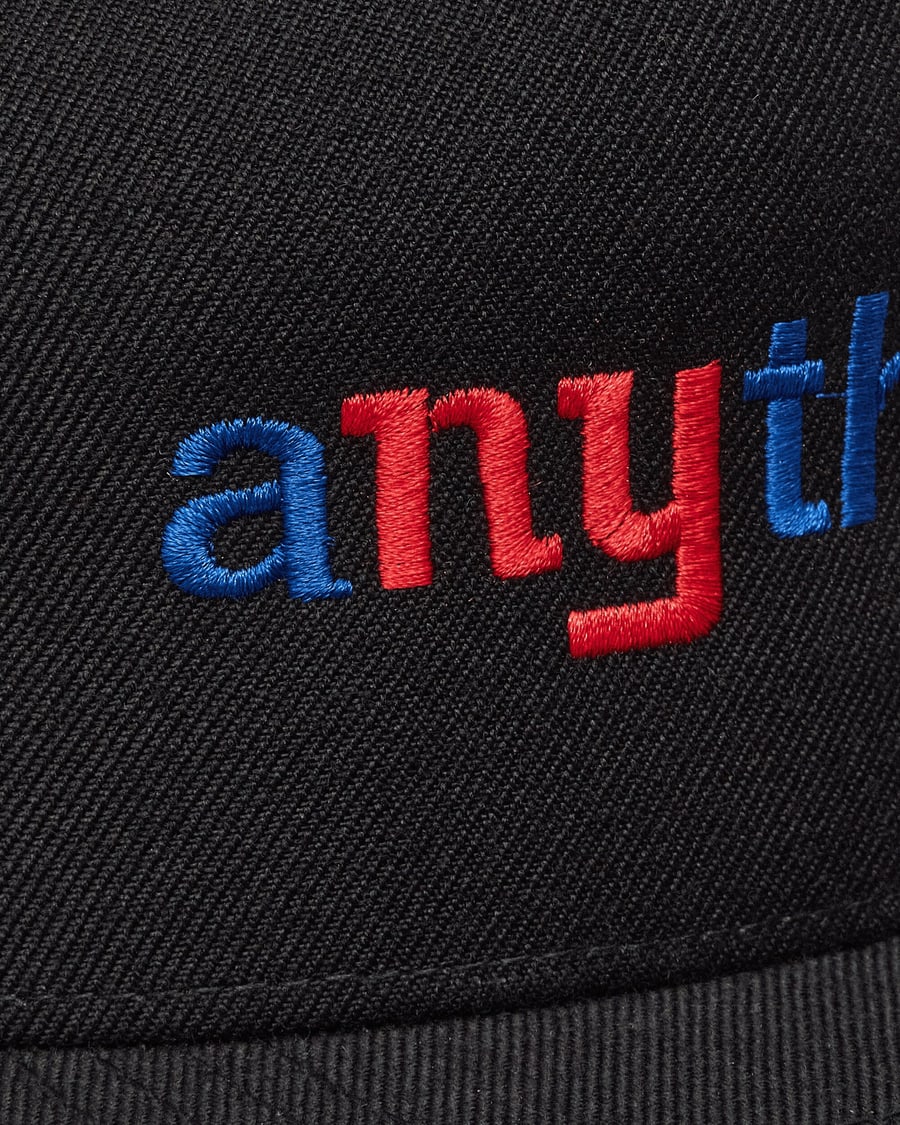 aNYthing Speedball Logo Hat Black, view 6