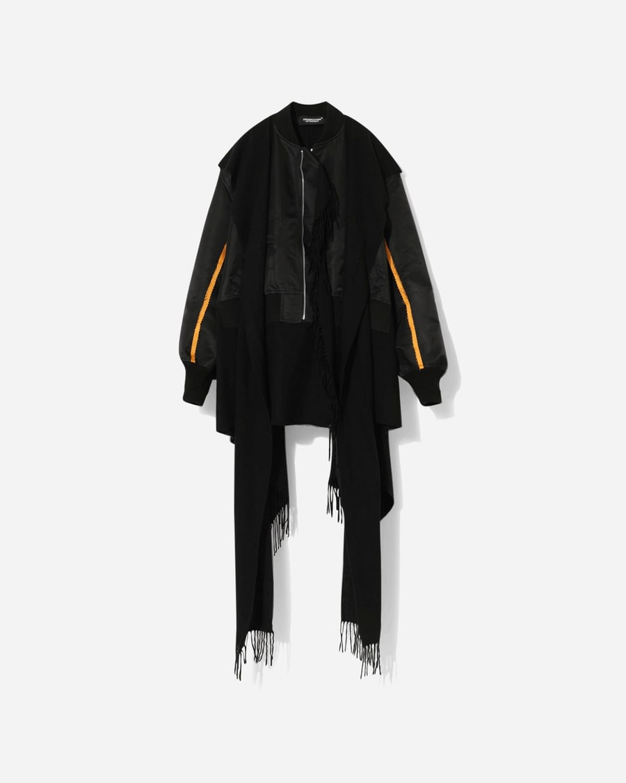 Undercover Women's Nylon Twill MA-1 Jacket Black