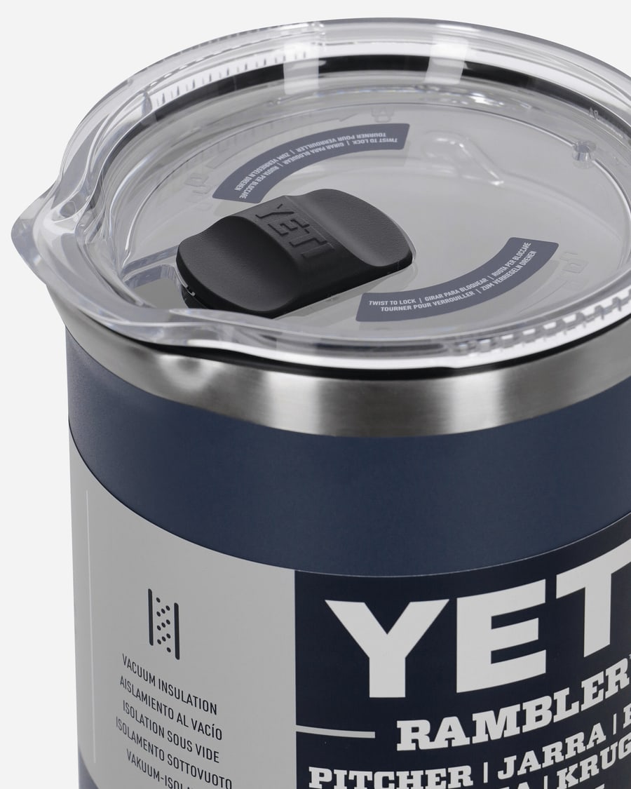 YETI Rambler Pitcher Navy, view 4