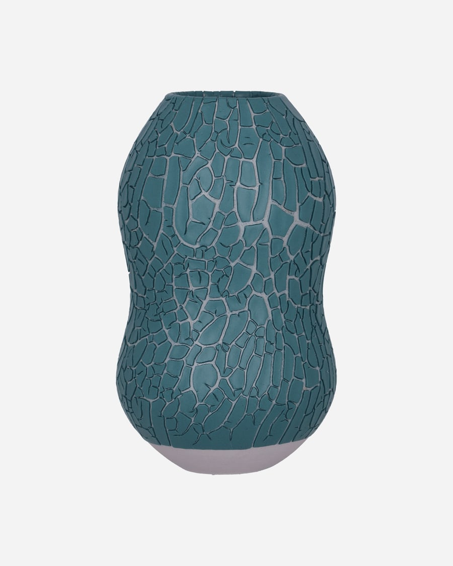 Houseplant Crackle Vase By Seth Light Blue