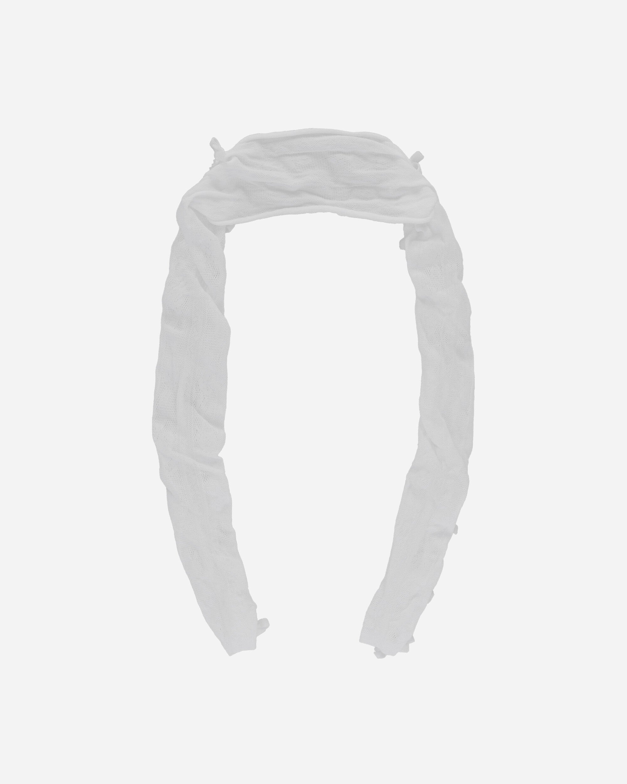 No Dress Women's Velvet Bow Lace Oversleeves White, view 2