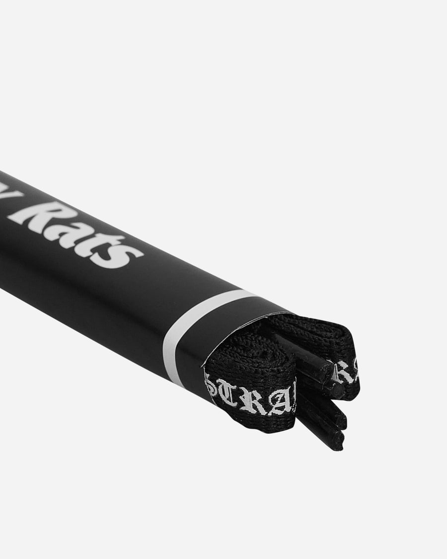 Stray Rats Logo Shoelaces Black, view 5